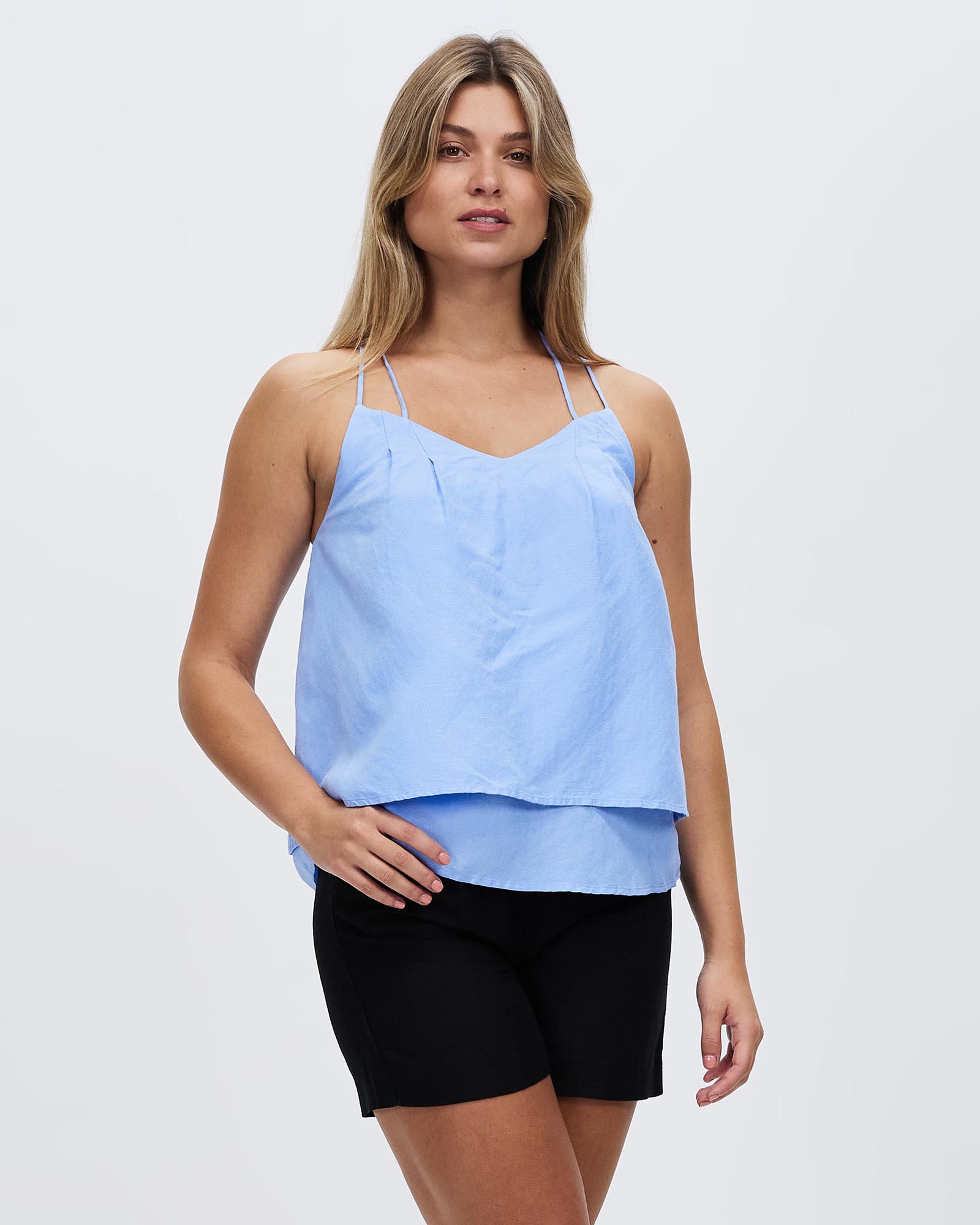 Alisha Linen Top