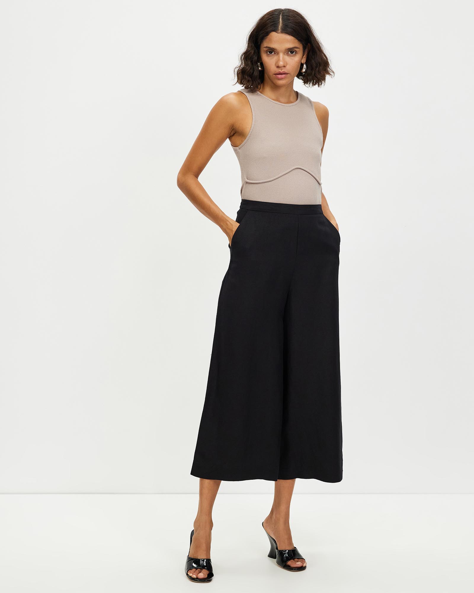 Celine Linen Culottes