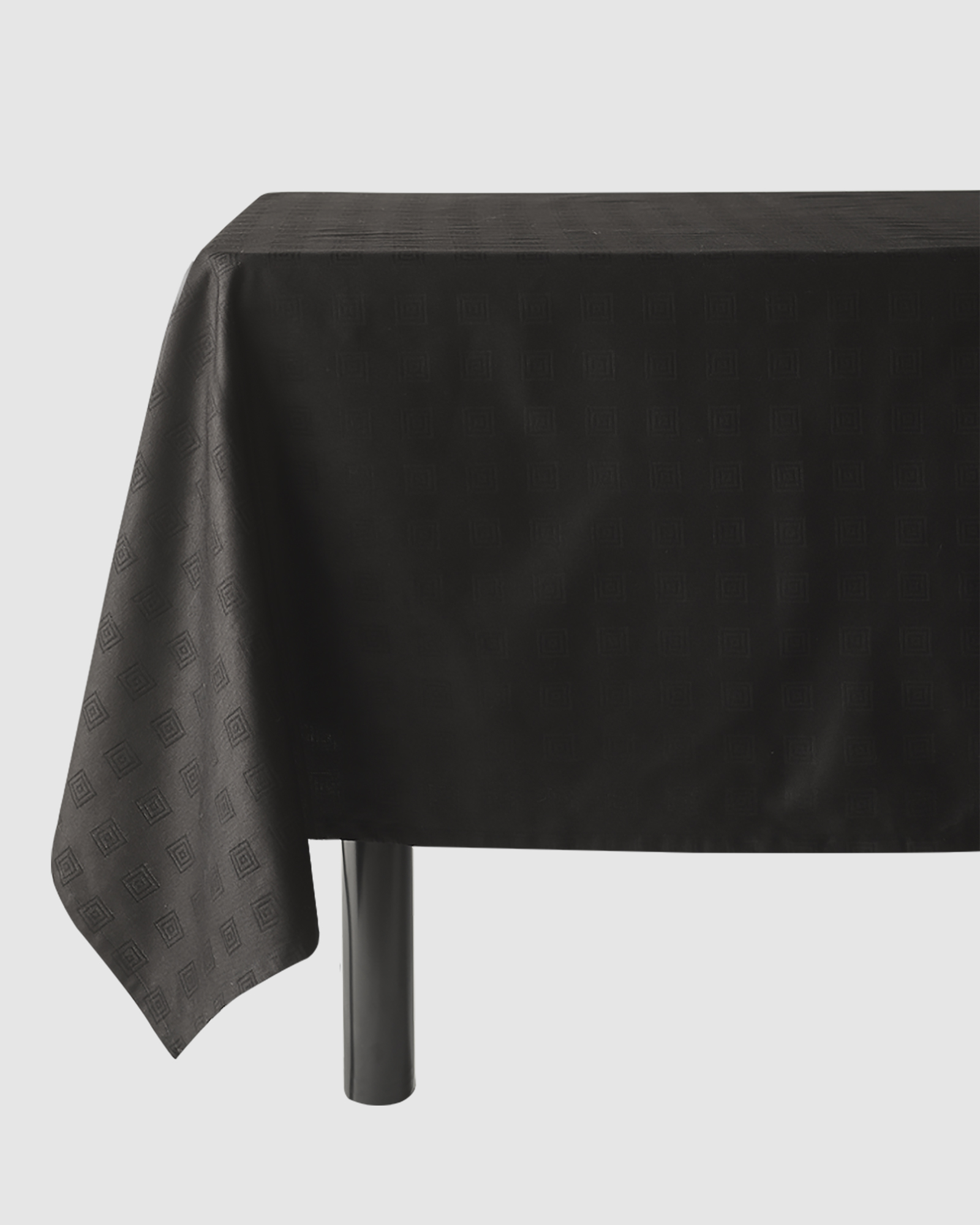 Hellenica Rectangle Tablecloth Black