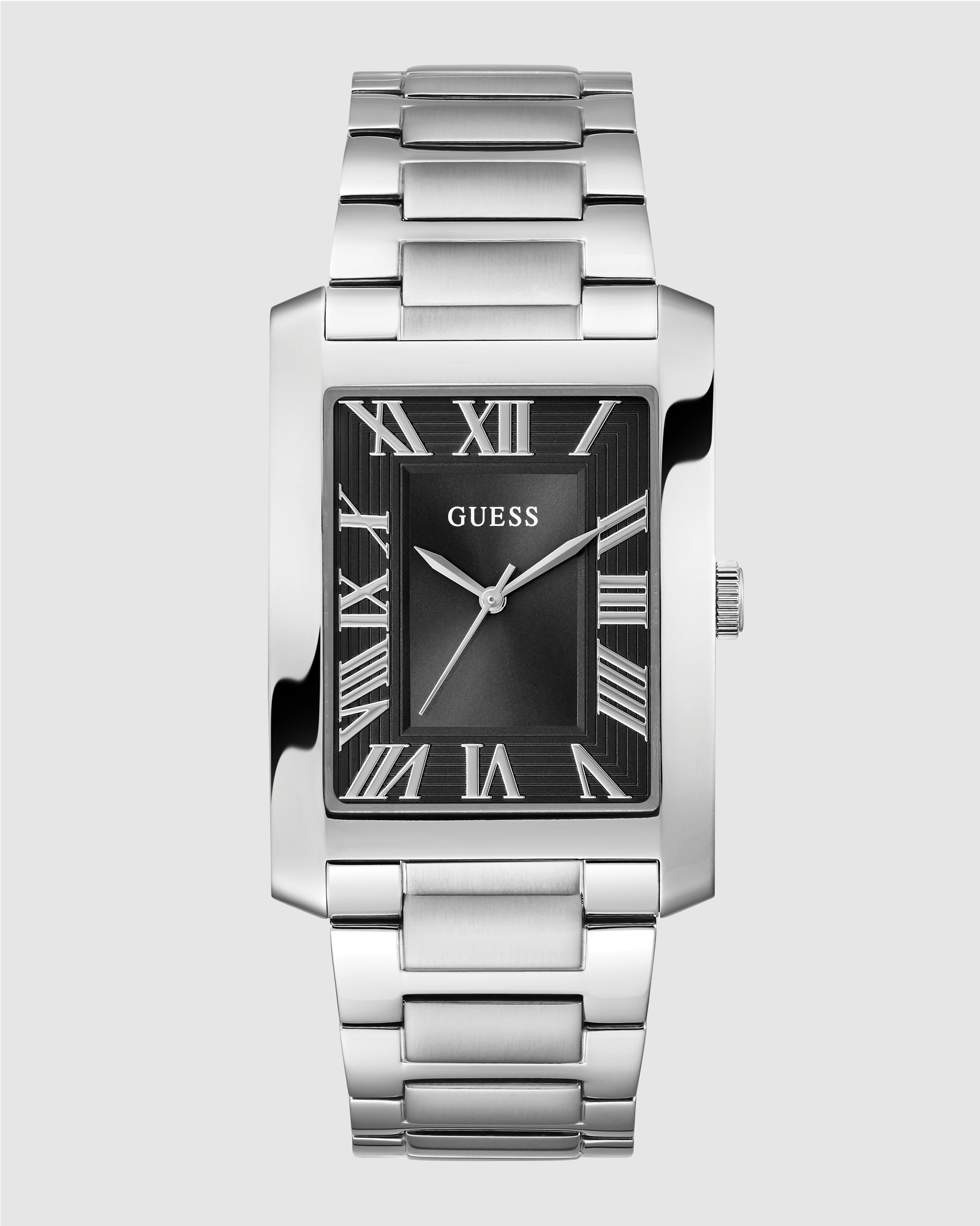 Guess Men's Silver Tone 33.7mm Analogue Watch