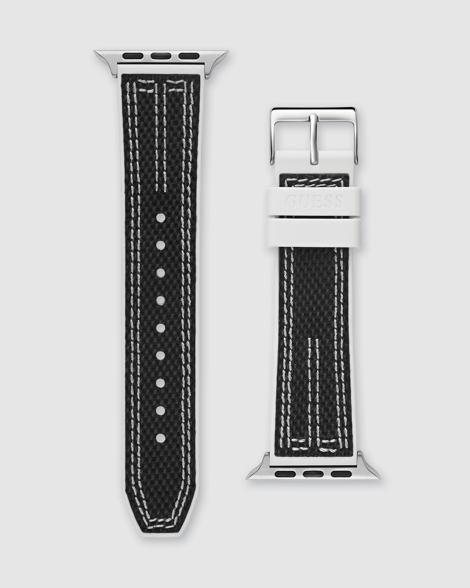 Guess Apple Band - Black Nylon Flex 42/44/45
