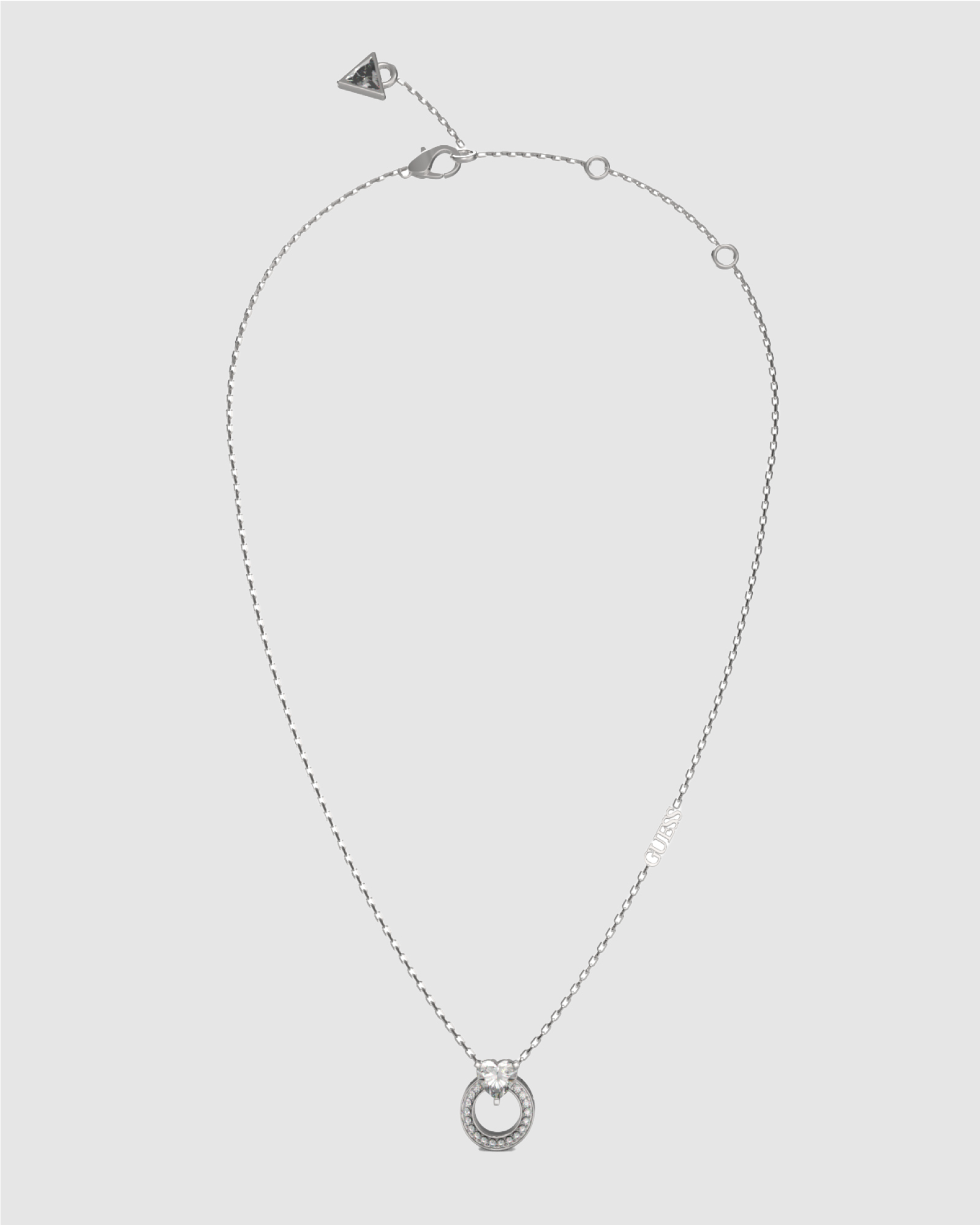 Silver-Tone M'ama Non M'ama Necklace