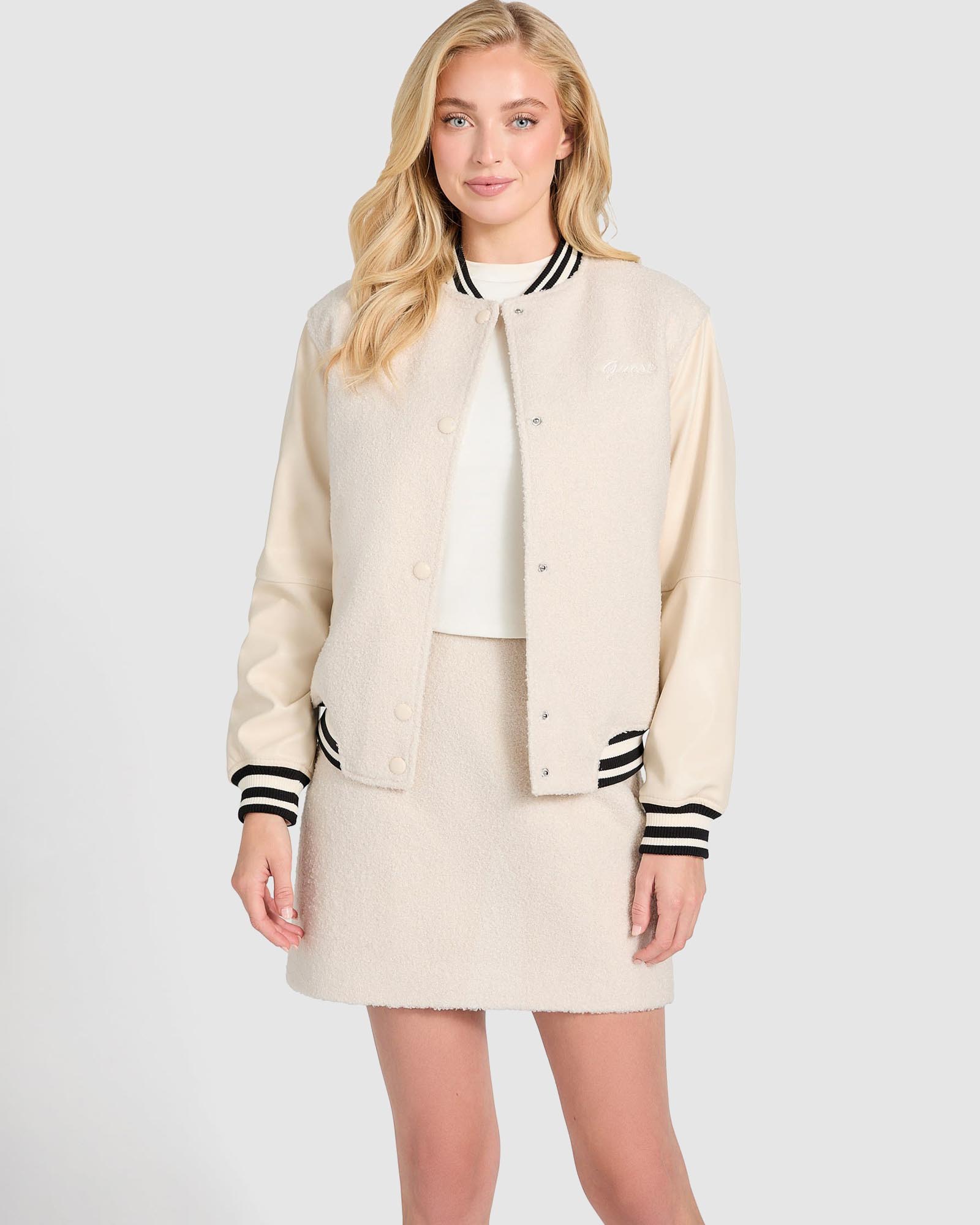 Danielle College Bomber Jacket