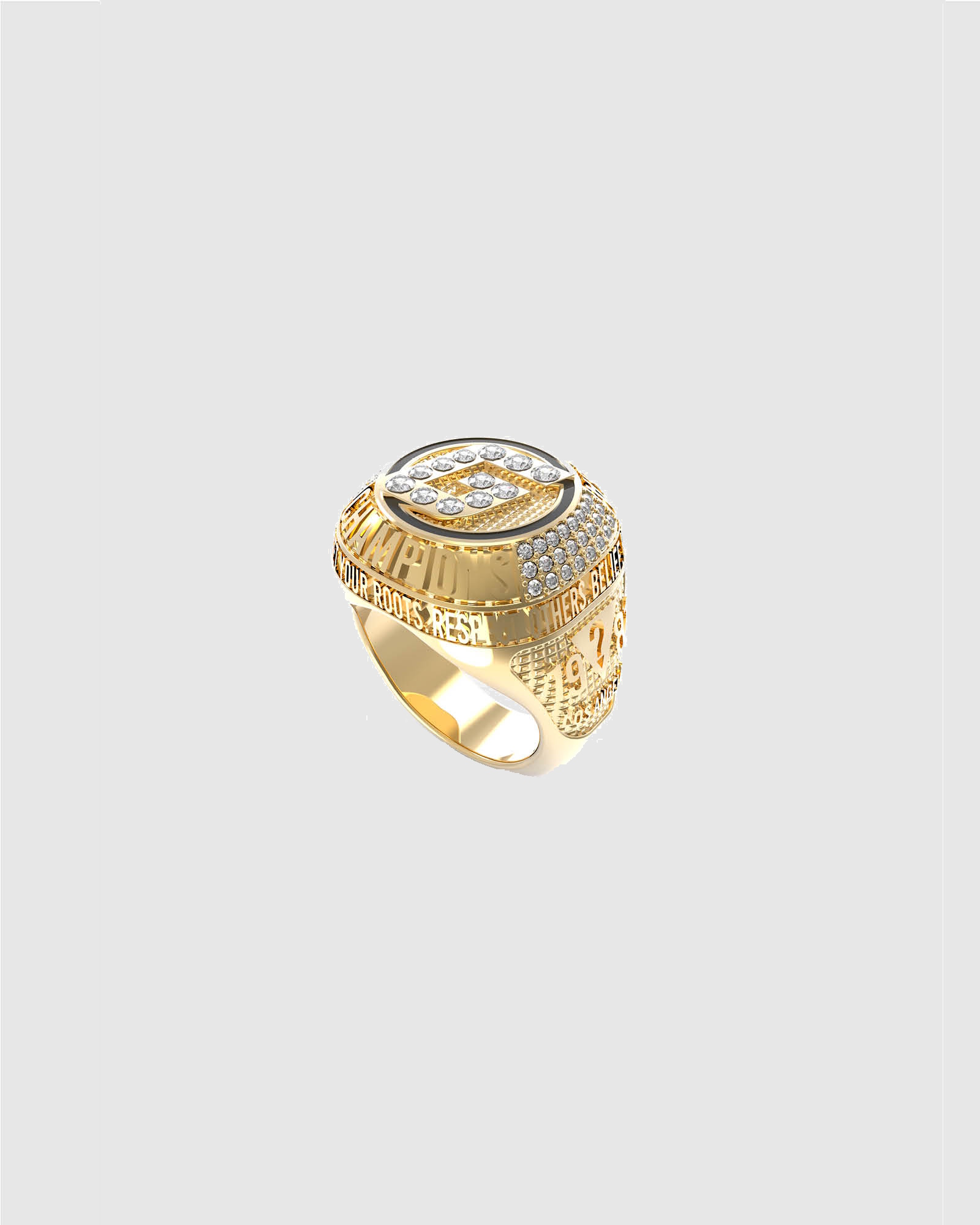 GUESS G Coin Gold-Tone Ring
