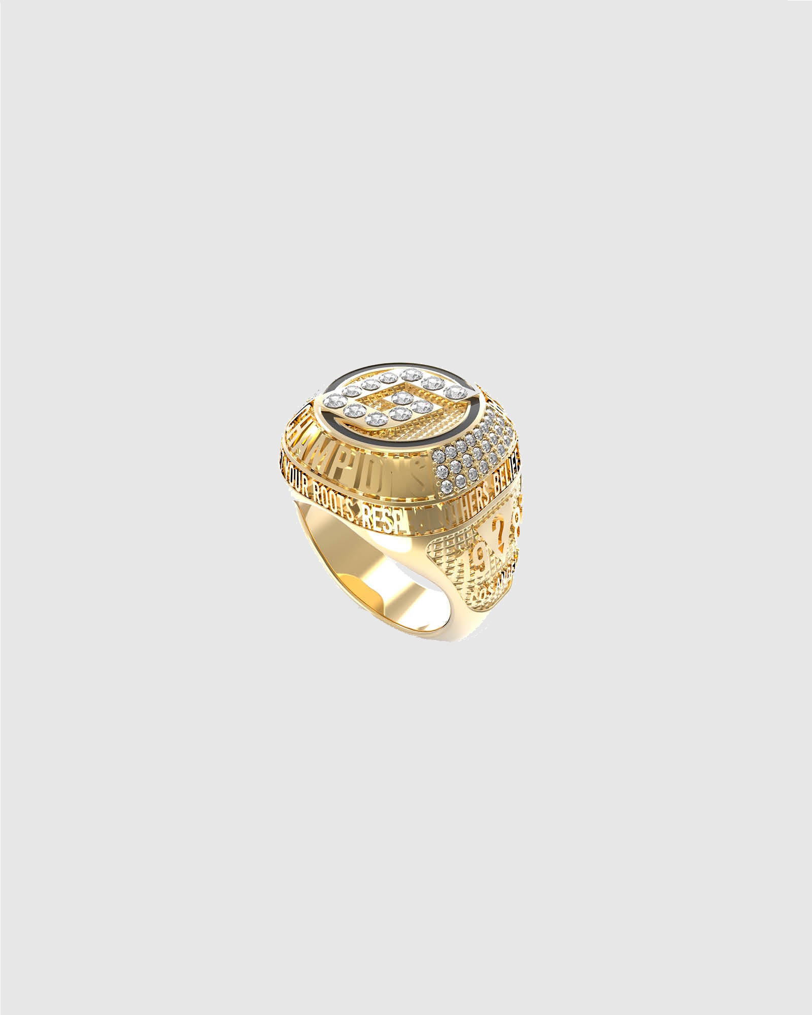 GUESS G Coin Gold-Tone Ring