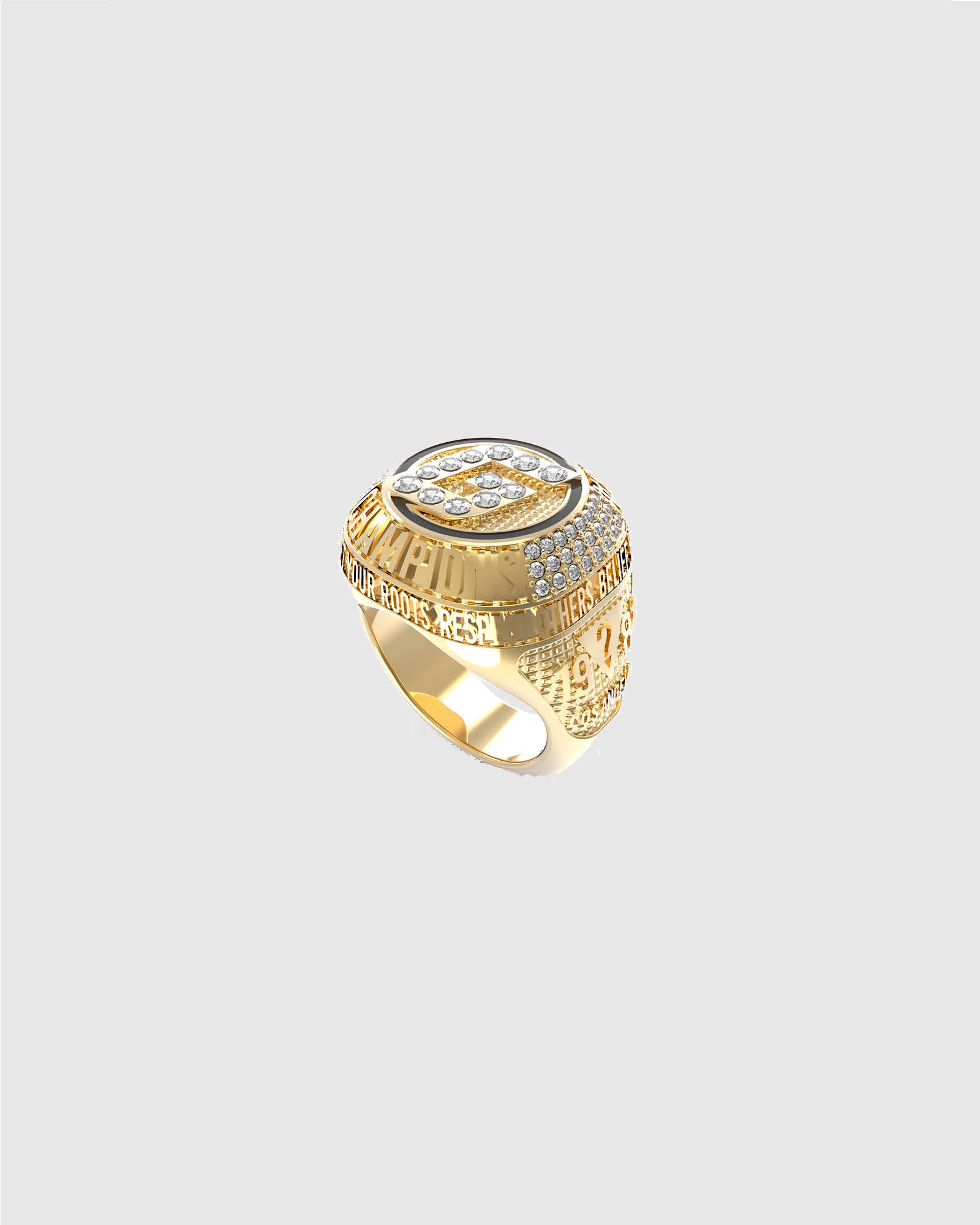 GUESS G Coin Gold-Tone Ring