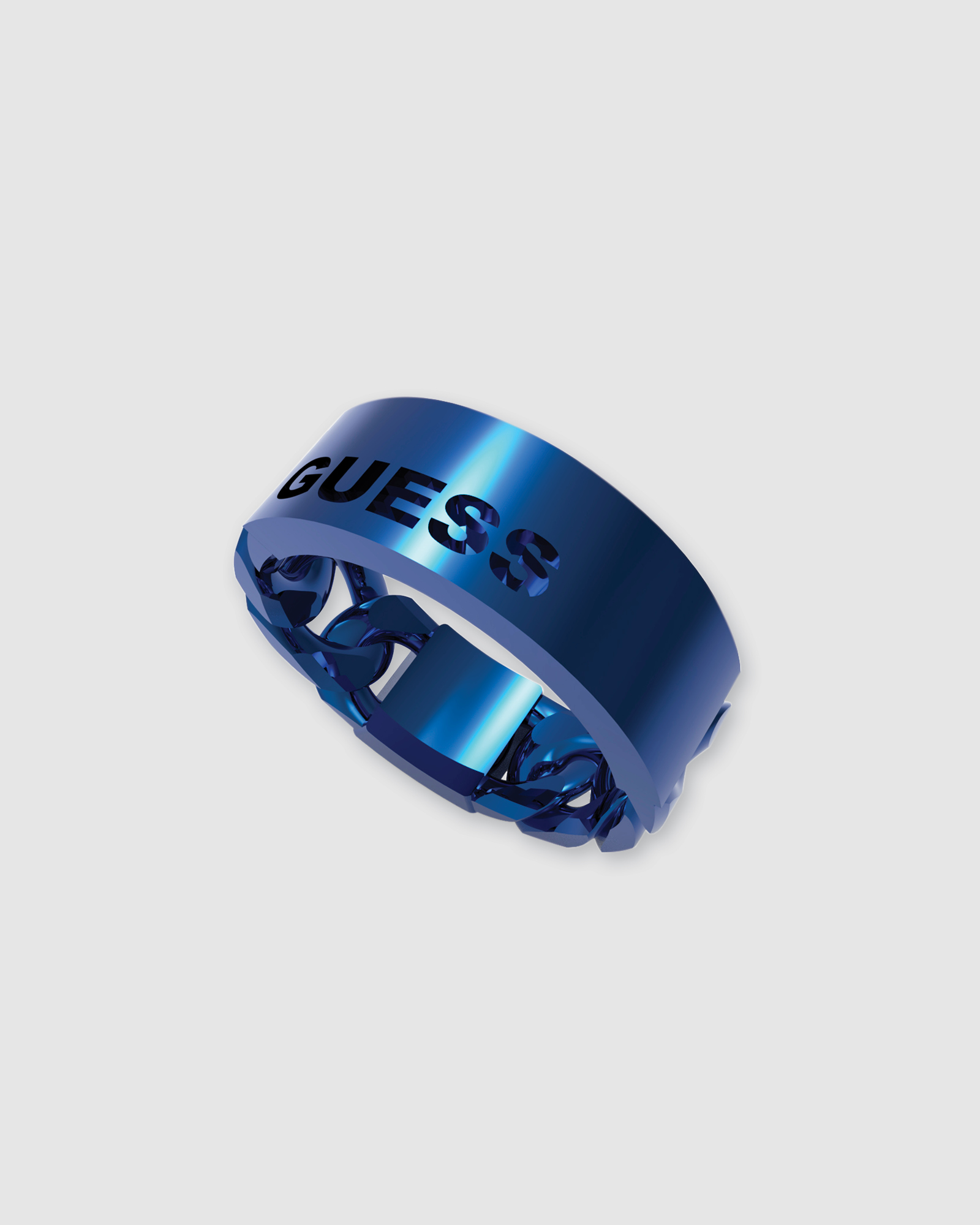 X Logo Blue Ring 64