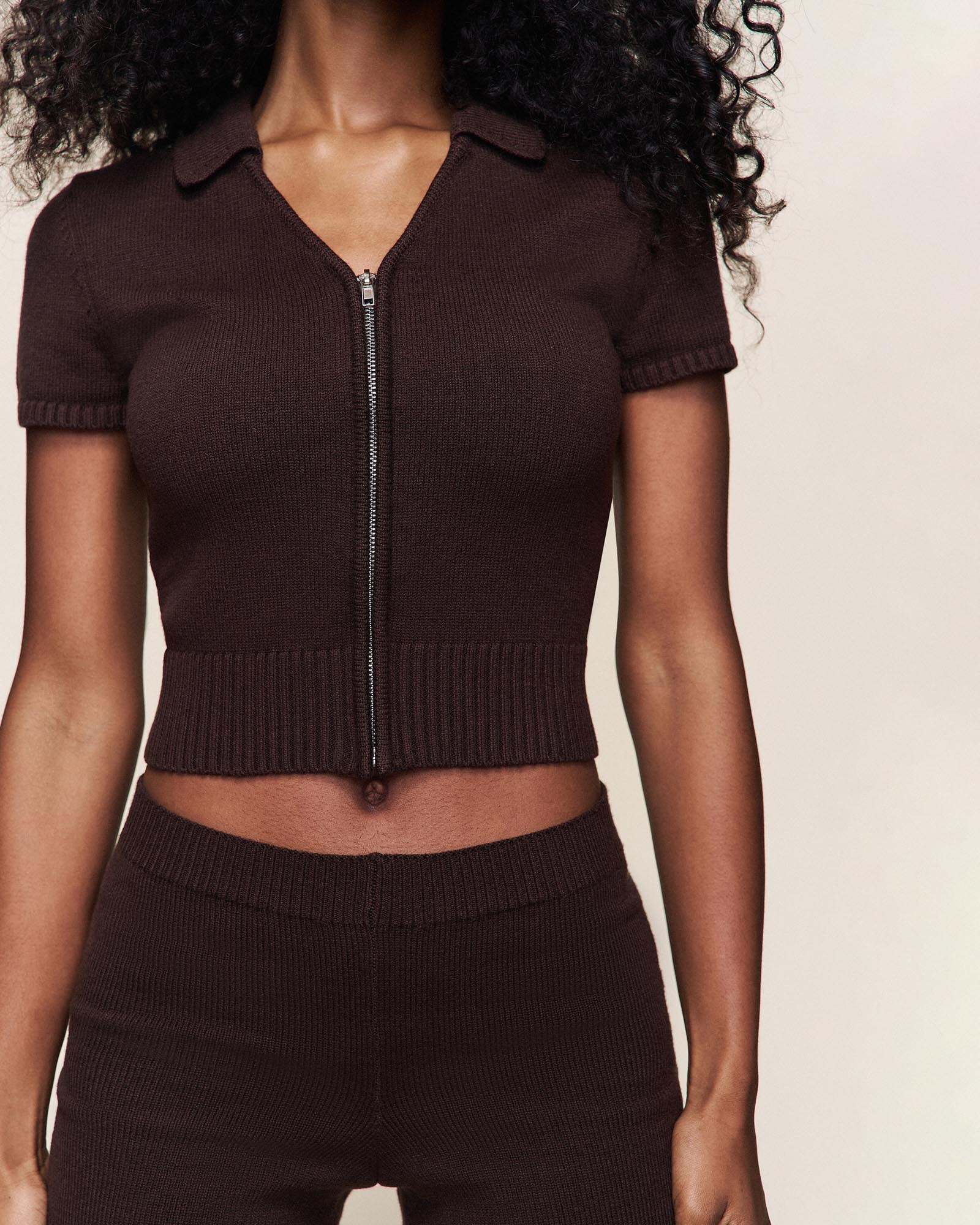 Calesia Zip Up Top