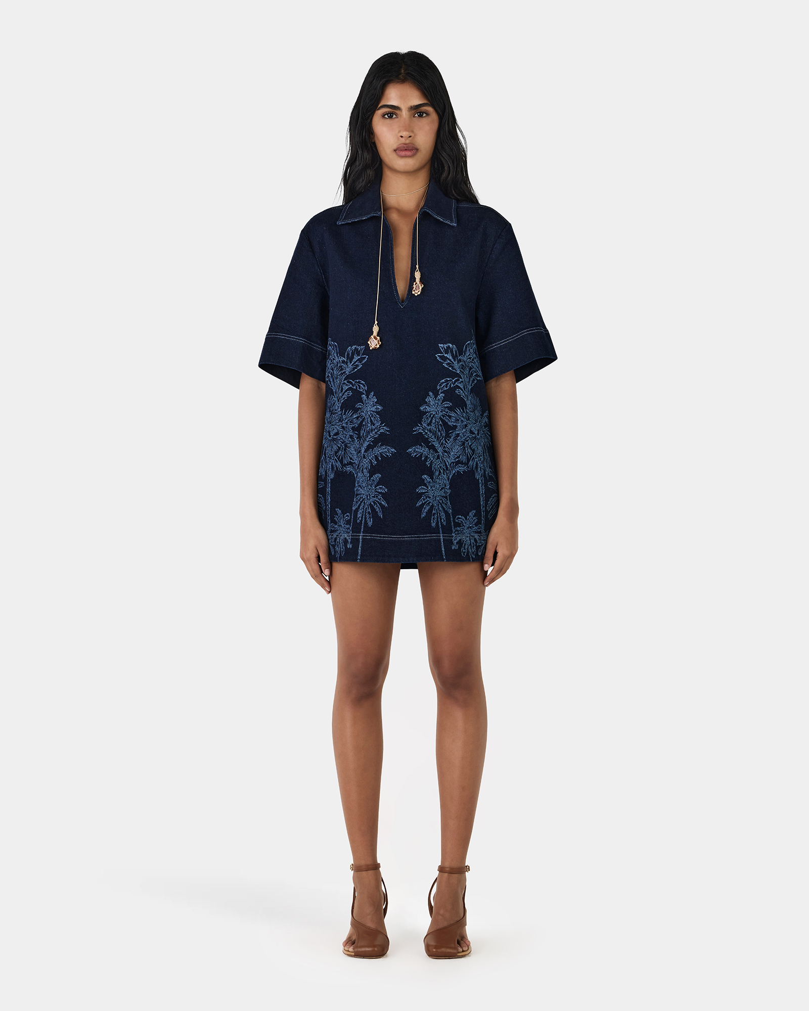 Mabel Denim Tunic