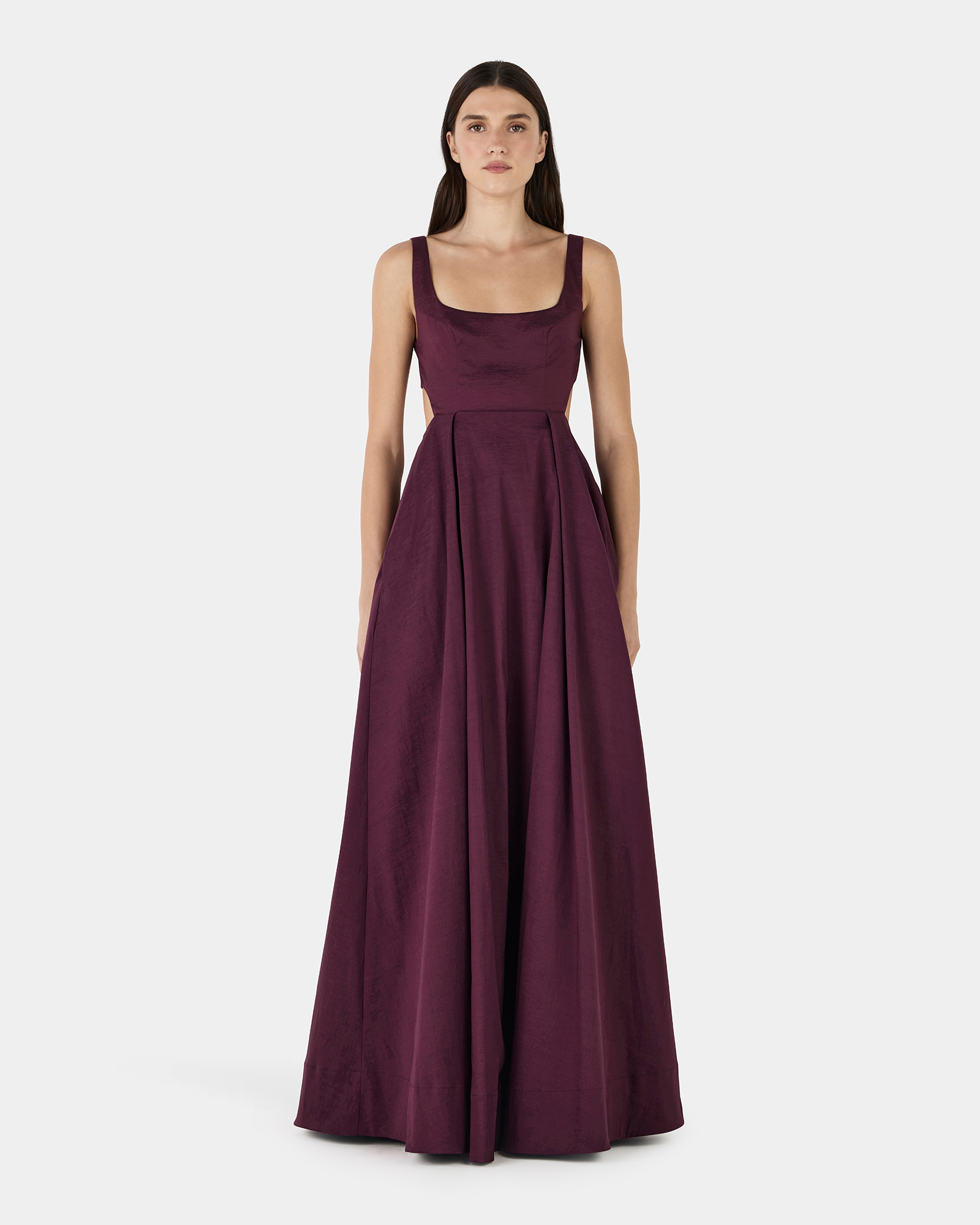 Aubrey Taffeta Gown