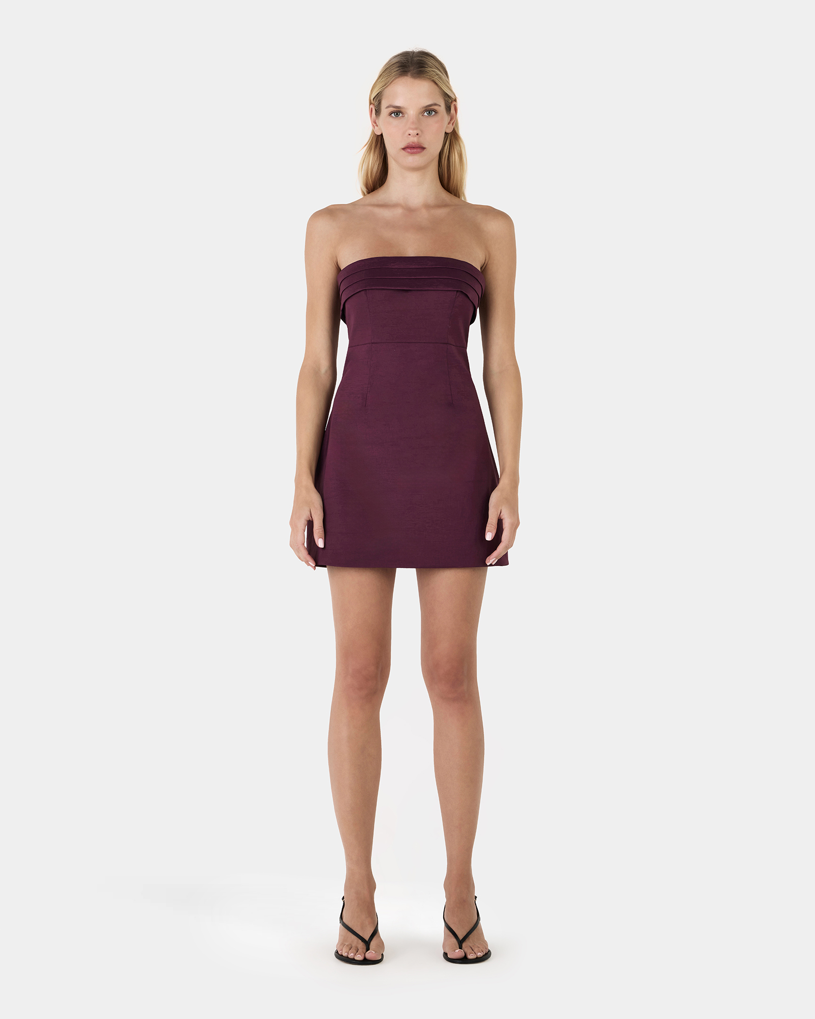 Martina Taffeta Mini Dress