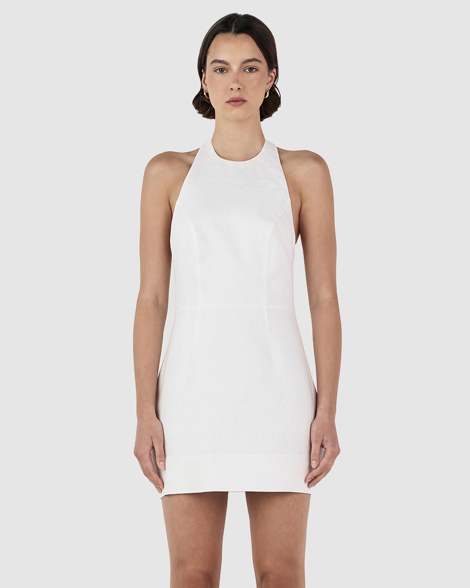 Ellison Linen Mini Dress