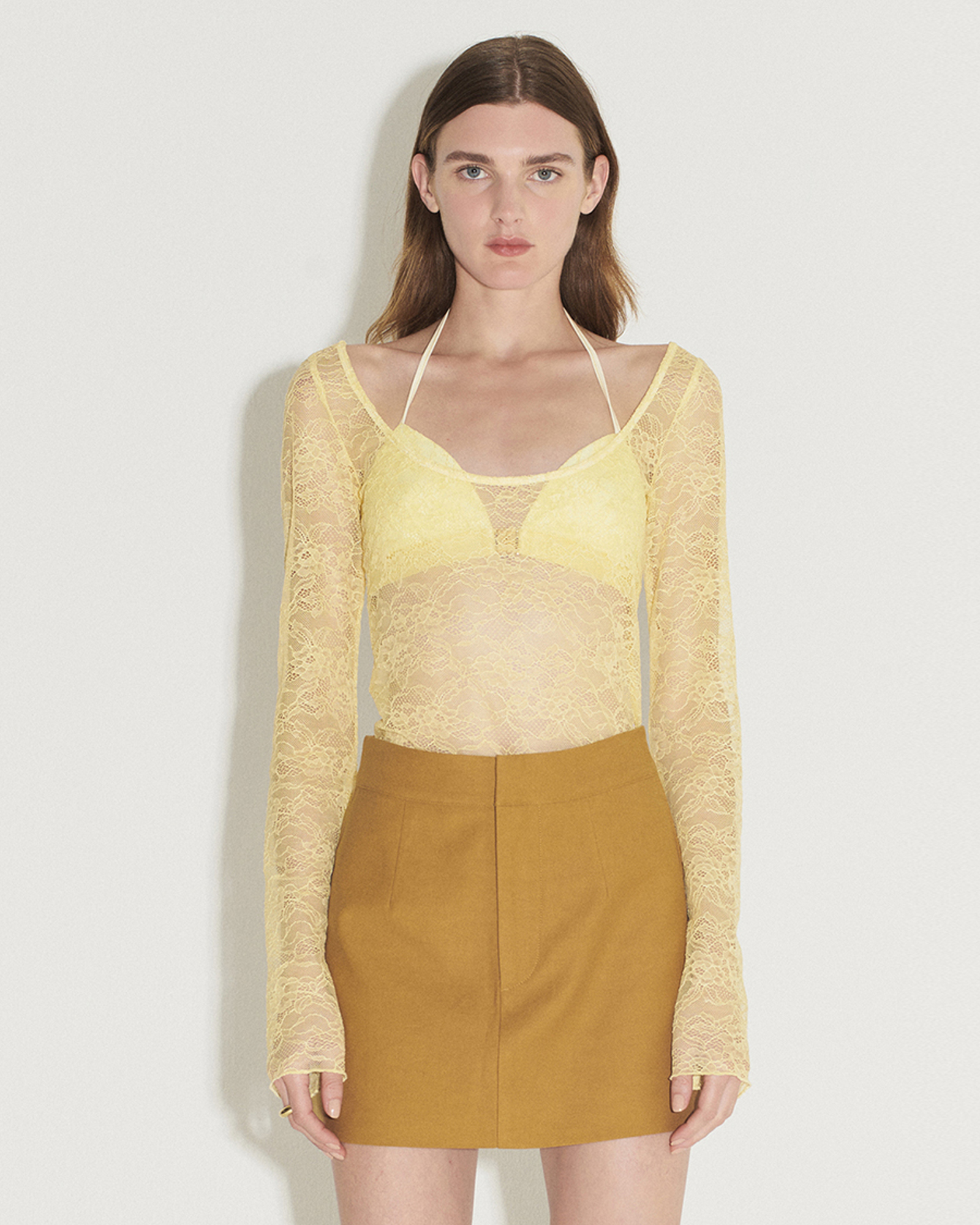 Omar Reversible Lace Top