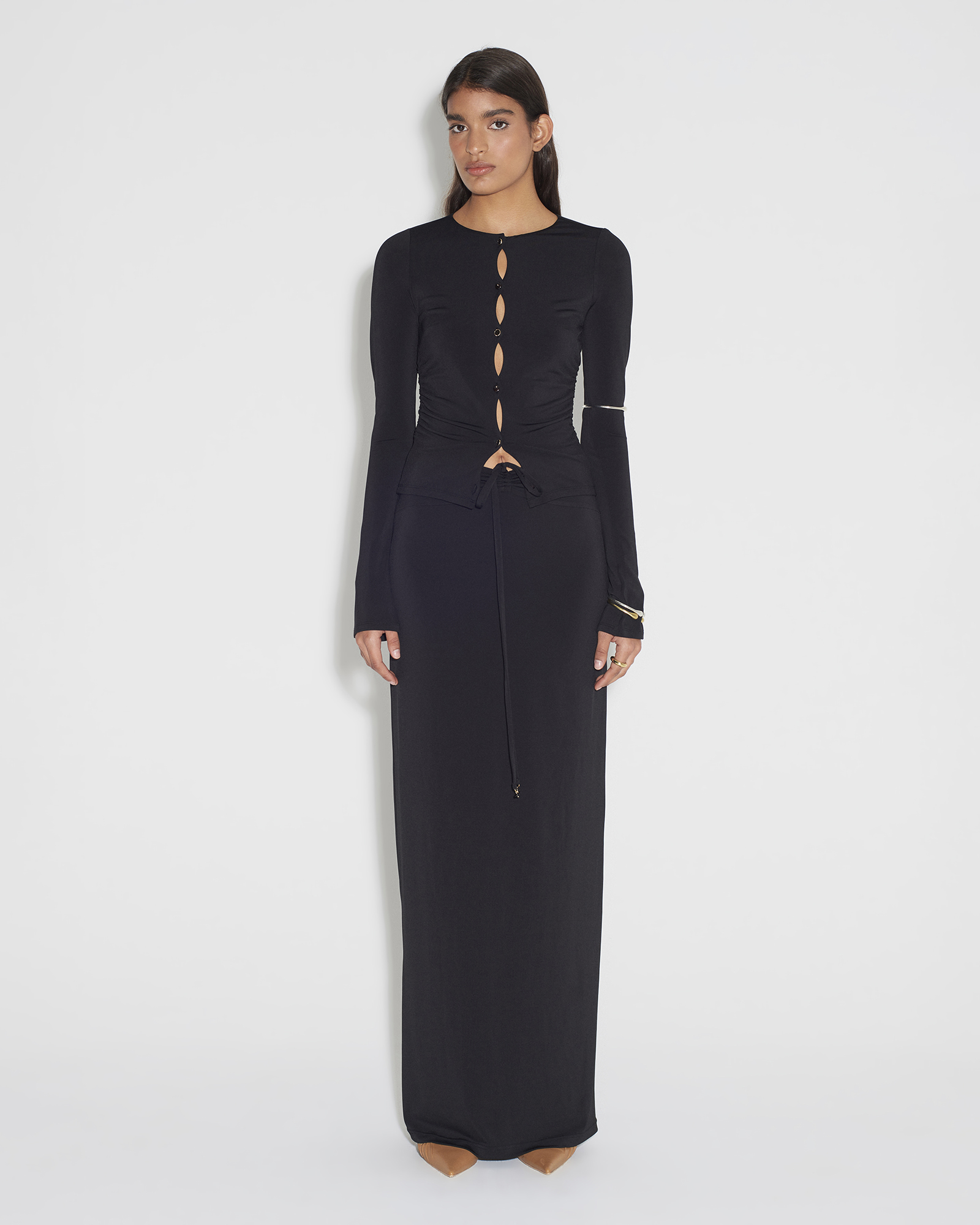 Tin Jersey Skirt