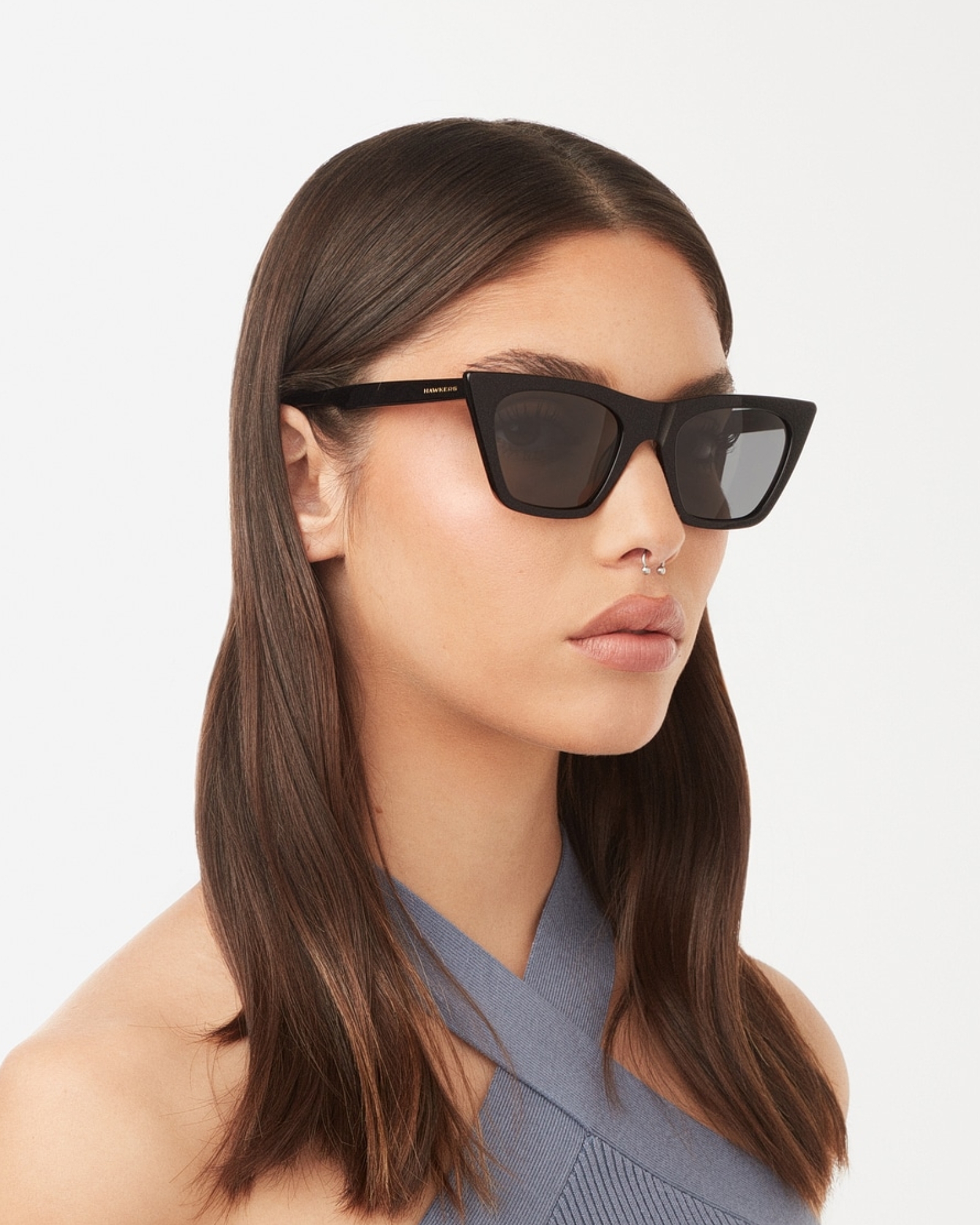 HAWKERS - Black HYPNOSE Sunglasses for Men and Women UV400