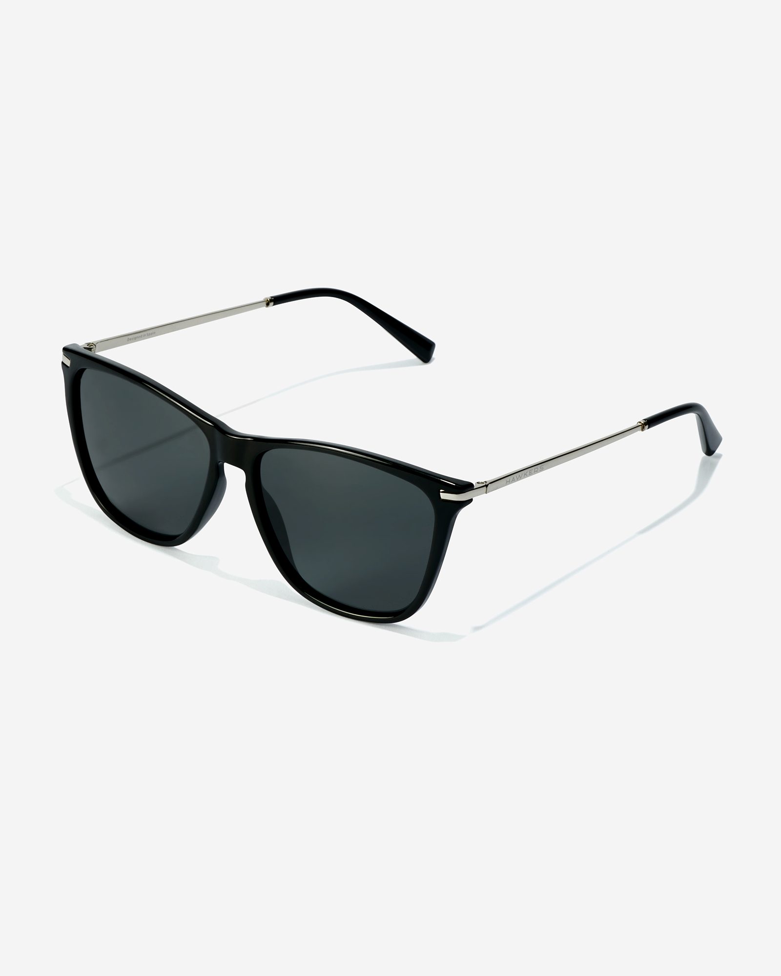 HAWKERS - Polarized Black Dark ONE CROSSWALK Sunglasses for Men and Women UV400