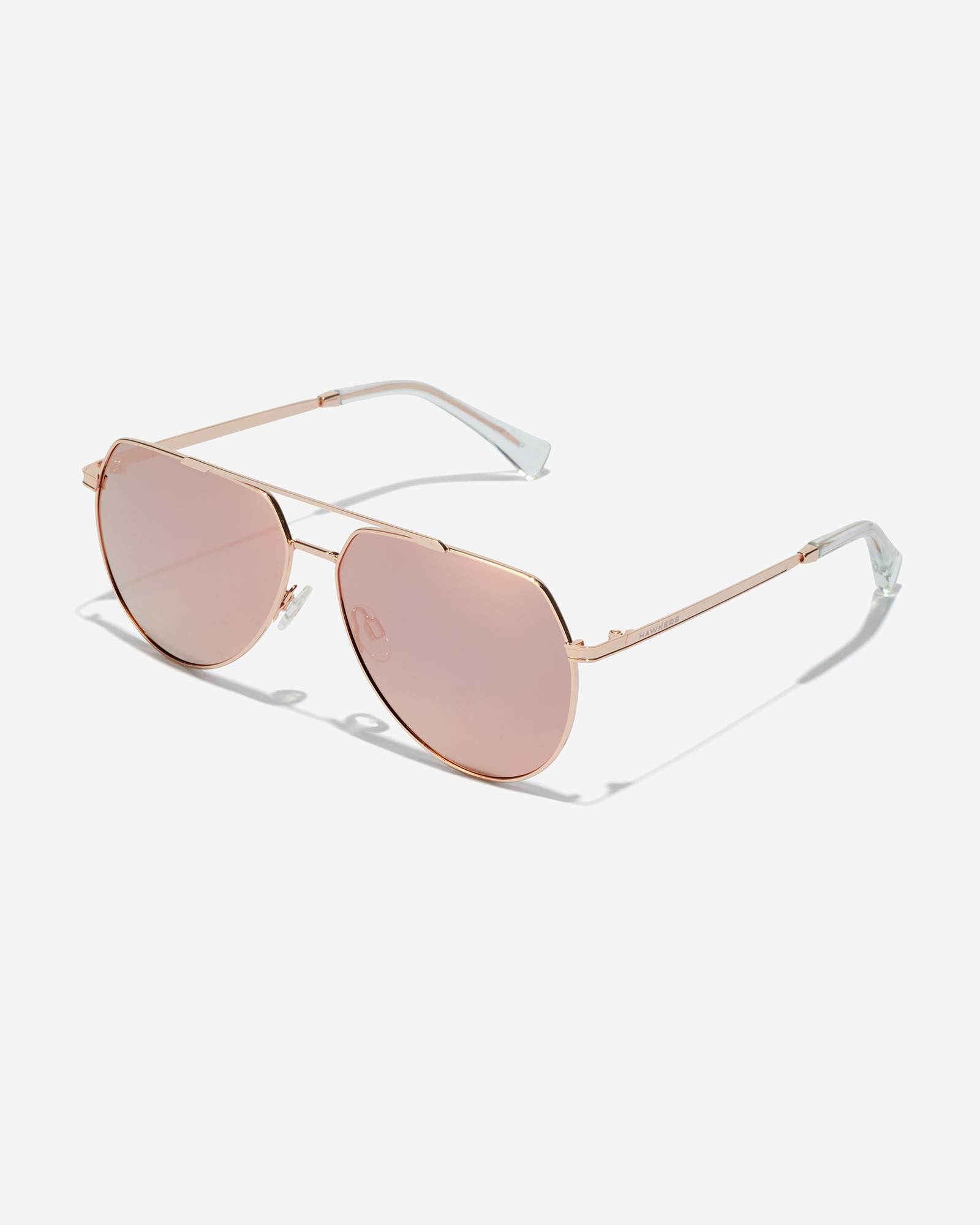 HAWKERS - Polarized Rose Gold SHADOW Sunglasses for Men and Women UV400