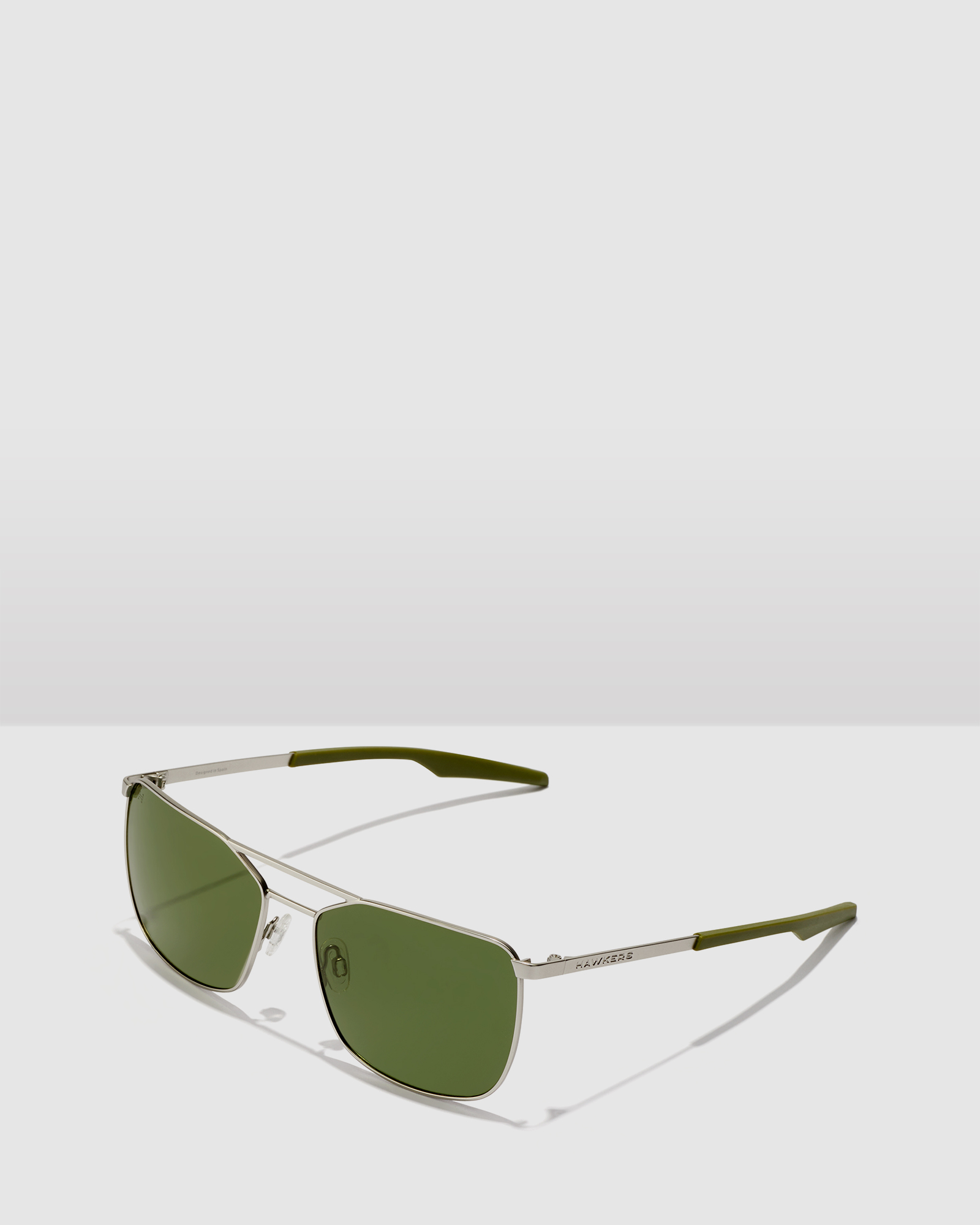 HAWKERS - Polarized Silver Alligator SENSE Sunglasses for Men and Women UV400