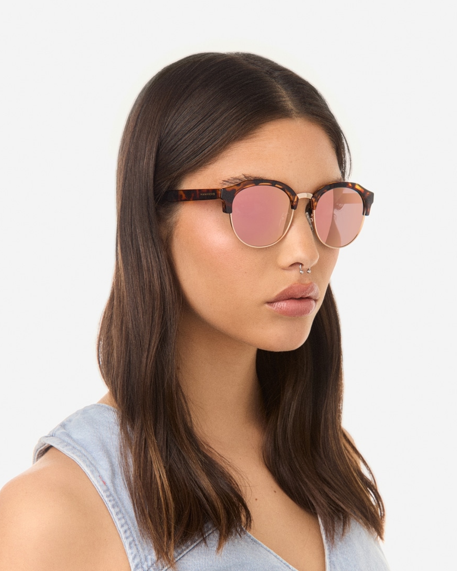 HAWKERS - Carey CLASSIC ROUNDED Sunglasses for Men and Women UV400