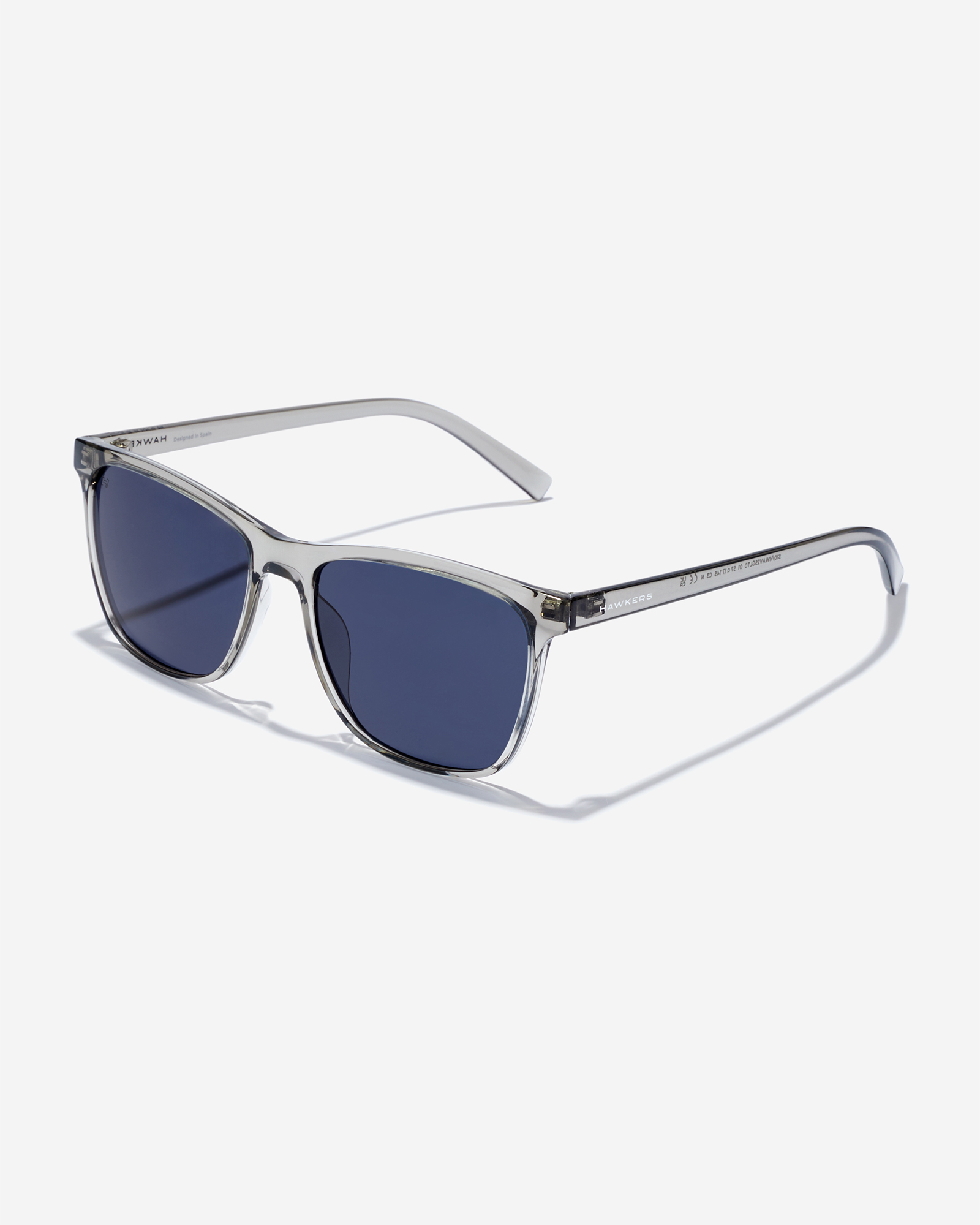 Hawkers - Wave - grey smoke blue Sunglasses for Men and Women UV400