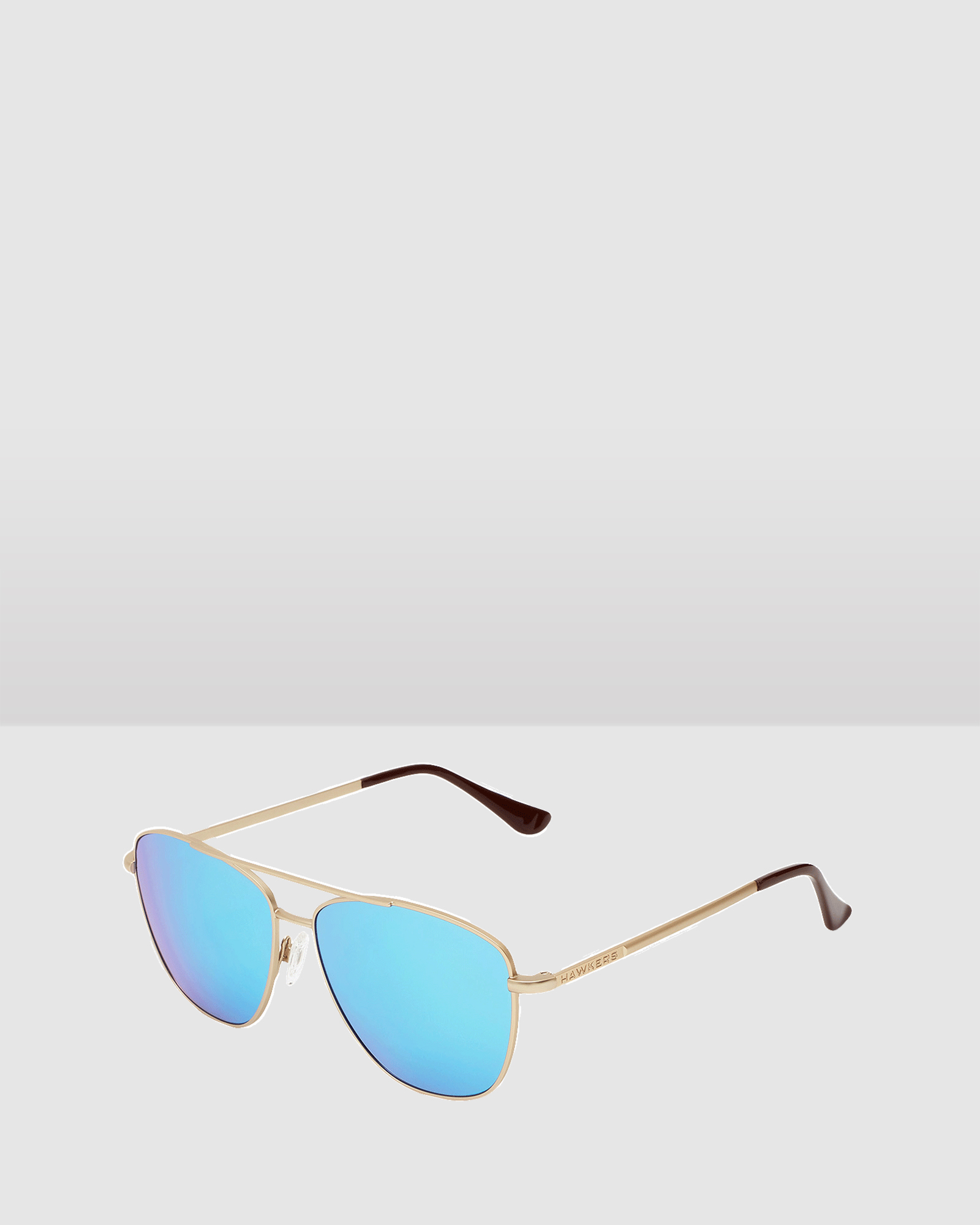 HAWKERS - Gold Clear Blue LAX Sunglasses for Men and Women UV400