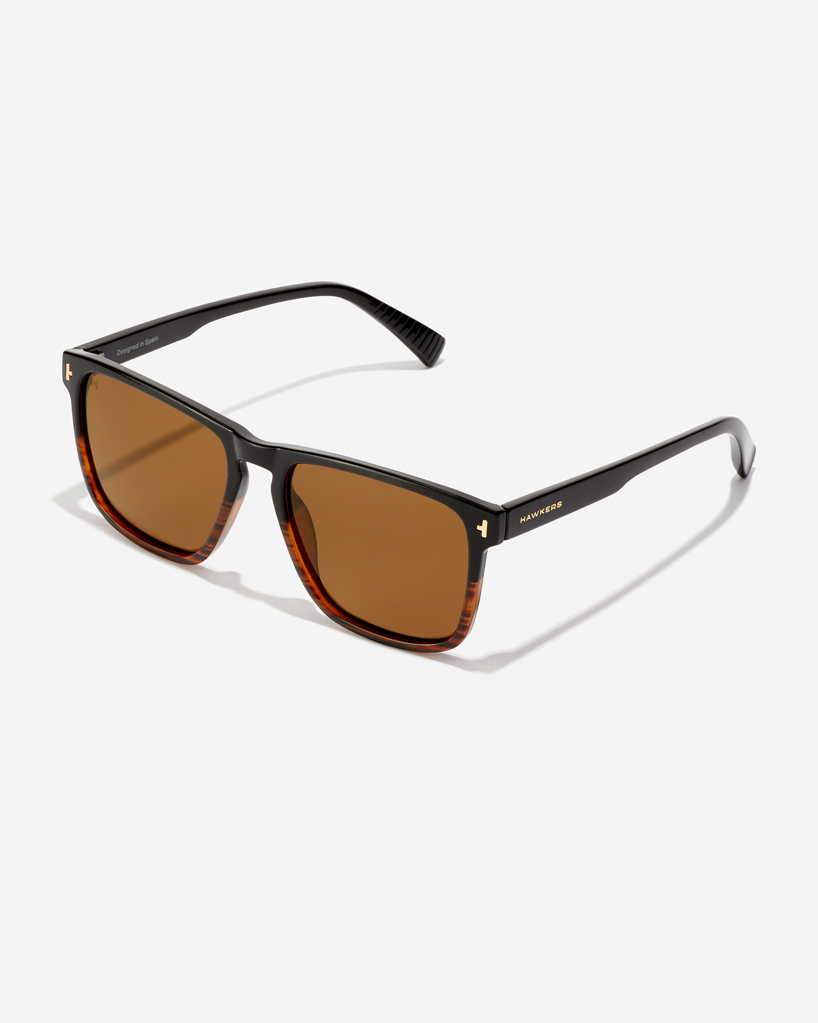HAWKERS - Polarized Black Olive DUST Sunglasses for Men and Women UV400