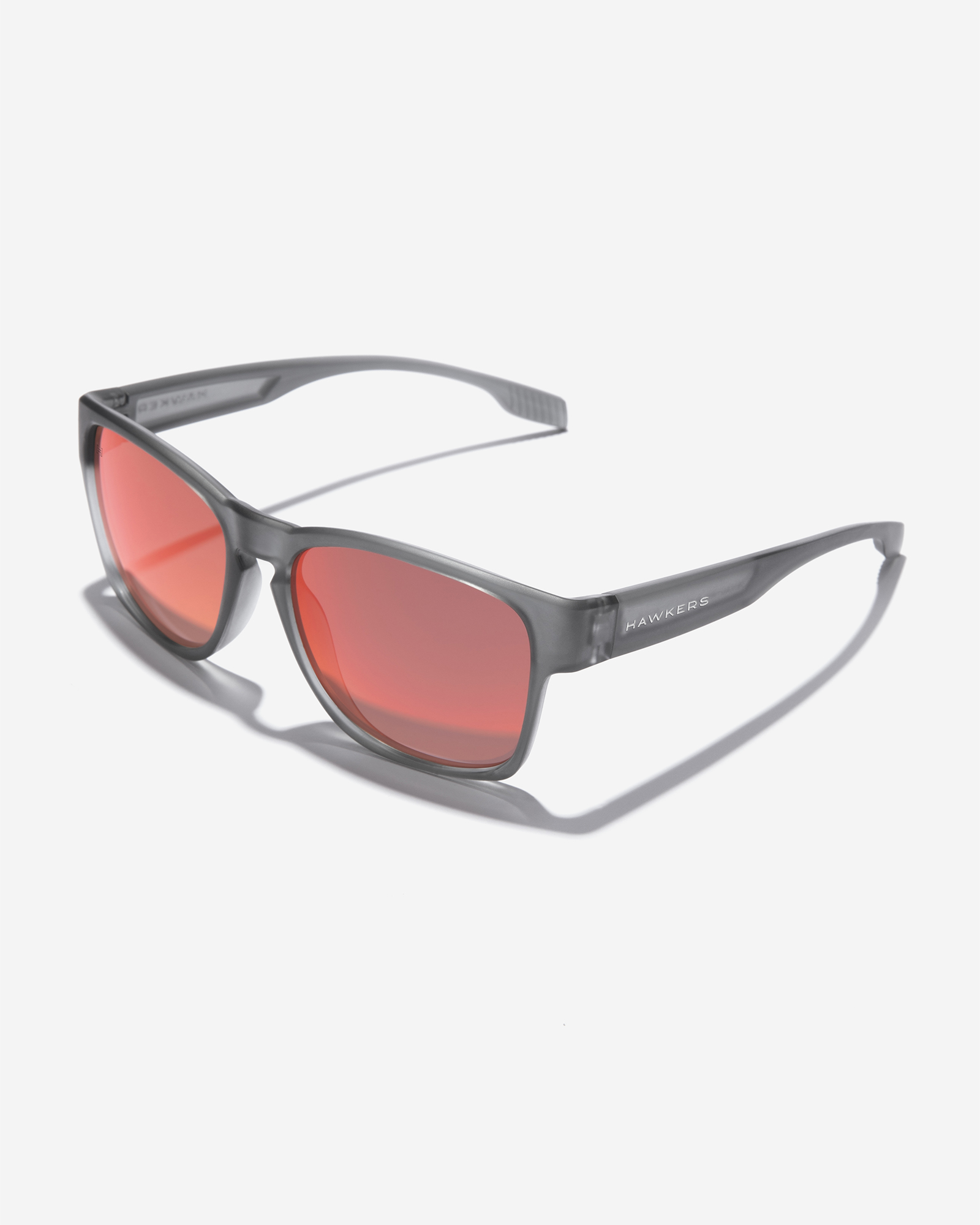 HAWKERS - Polarized Grey Ruby CORE RAW Sunglasses for Men and Women UV400