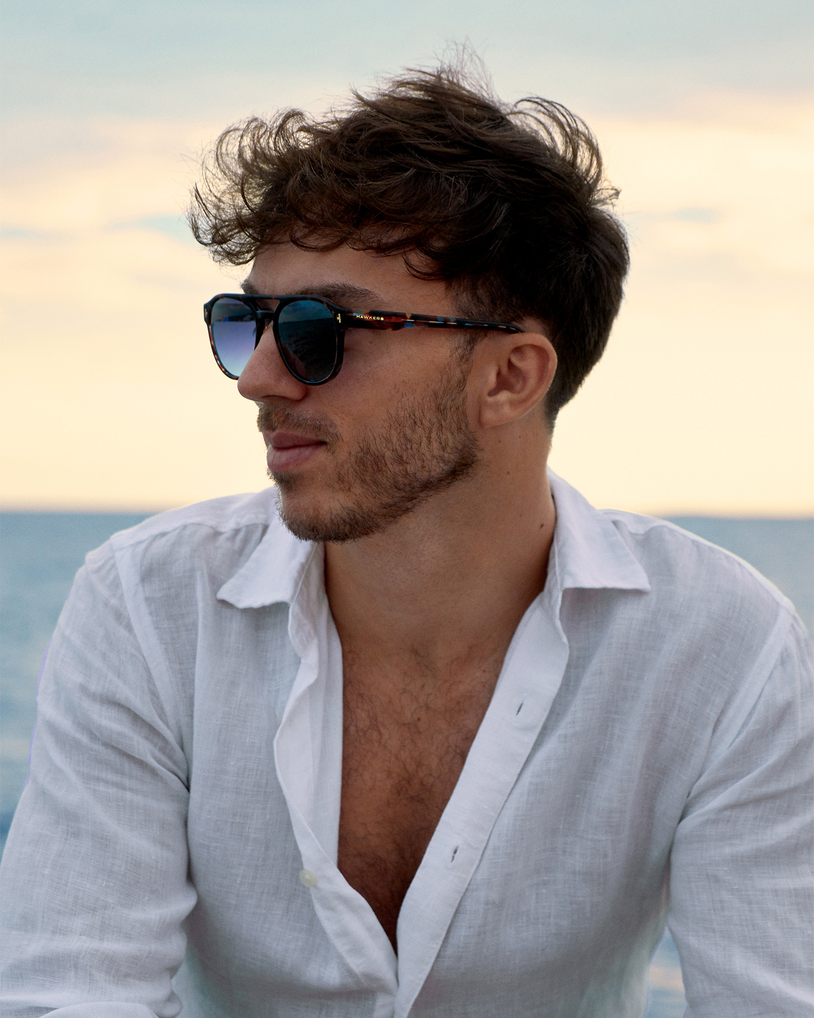 HAWKERS - Diver Teal Carey PIERRE GASLY Sunglasses for Men and Women UV400