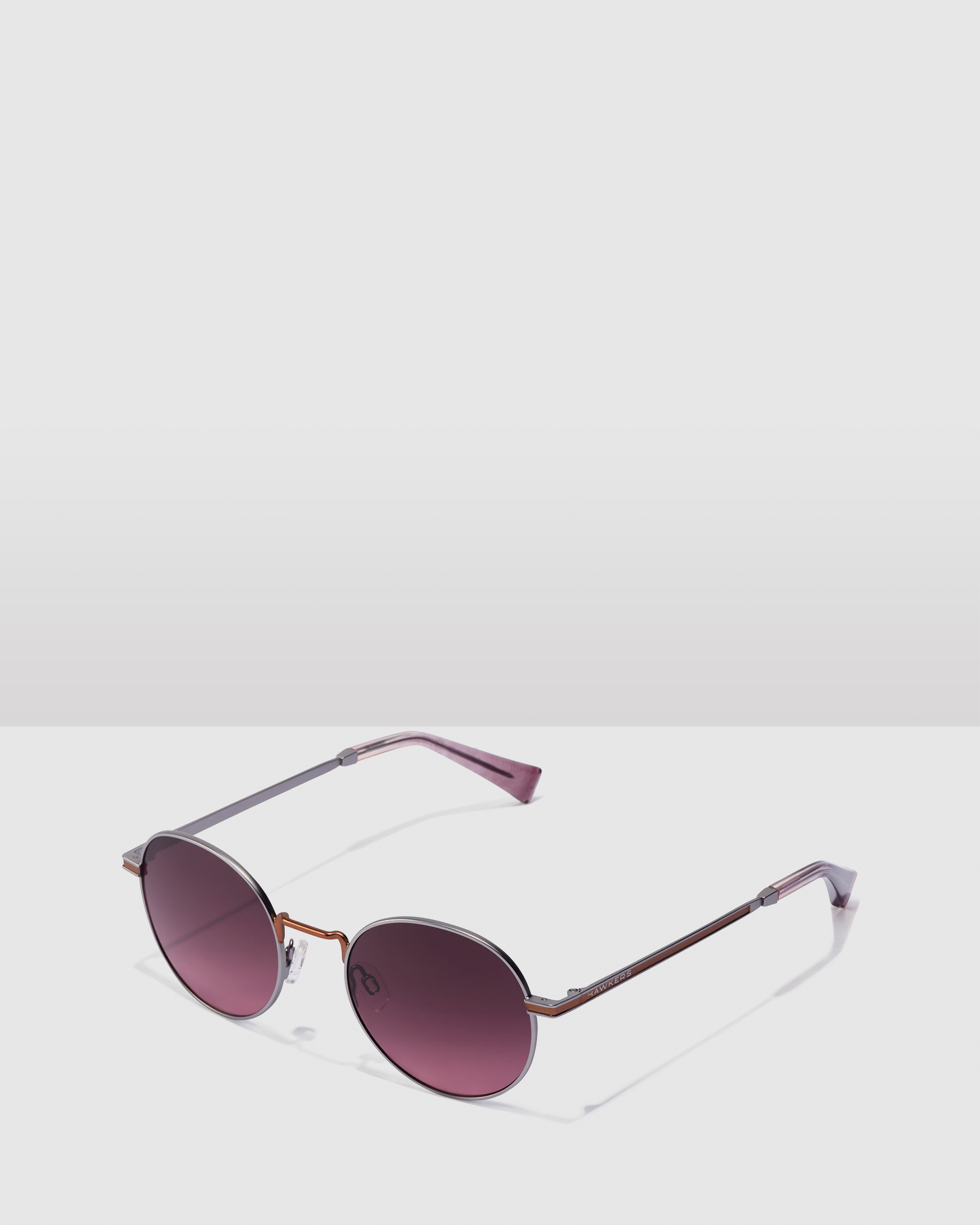 HAWKERS - Silver Red MOMA Sunglasses for Men and Women UV400
