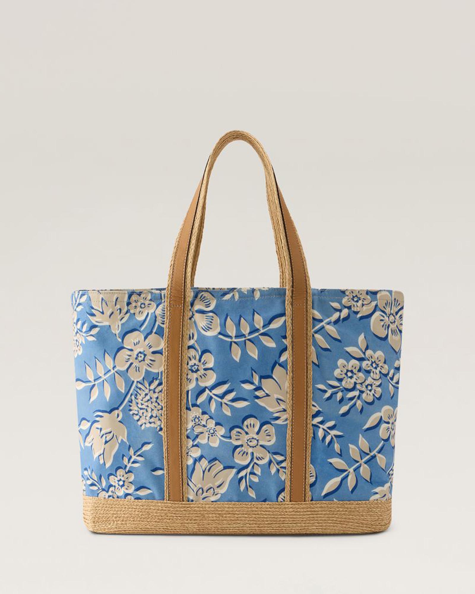 Shani Raffia Braid Tote