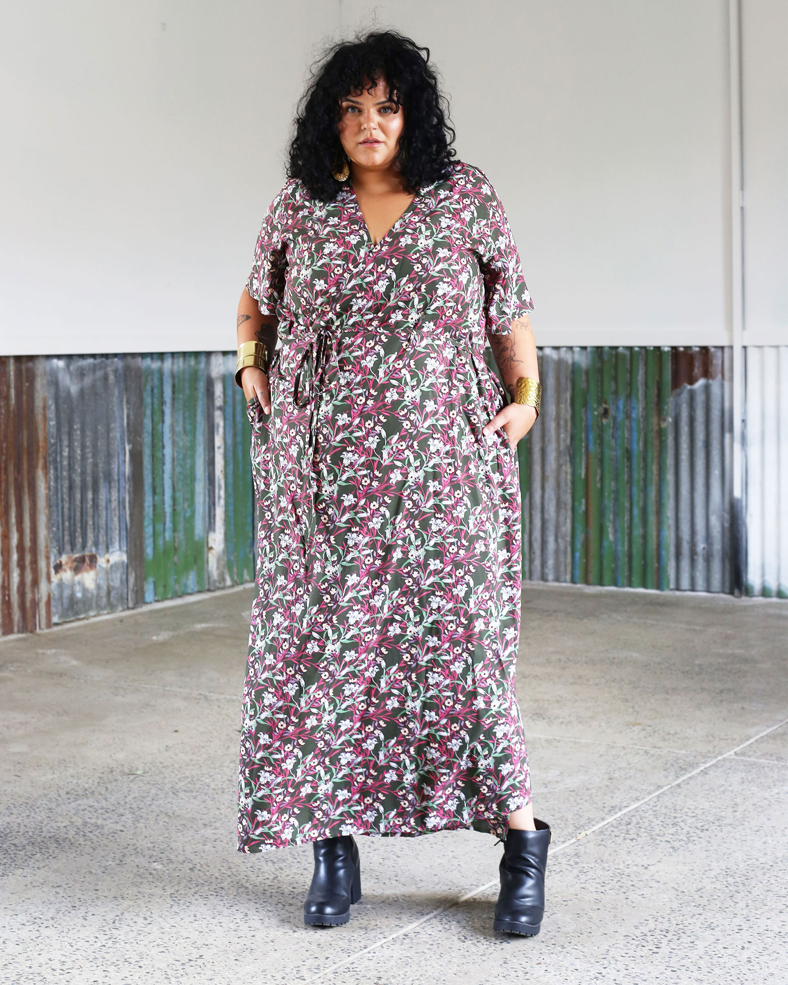 Hadley Maxi Wrap Dress
