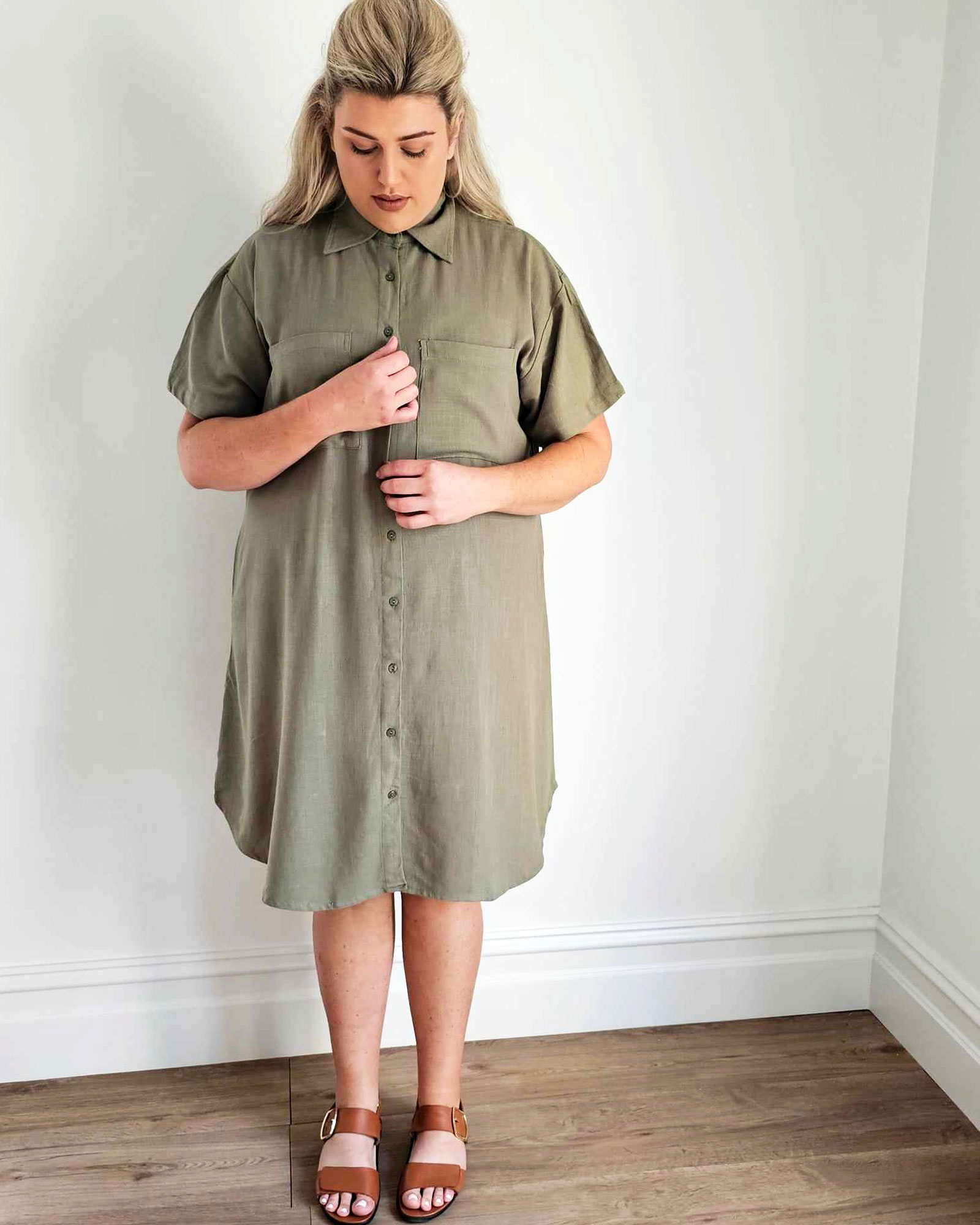 Girlfriend Shirt Dress