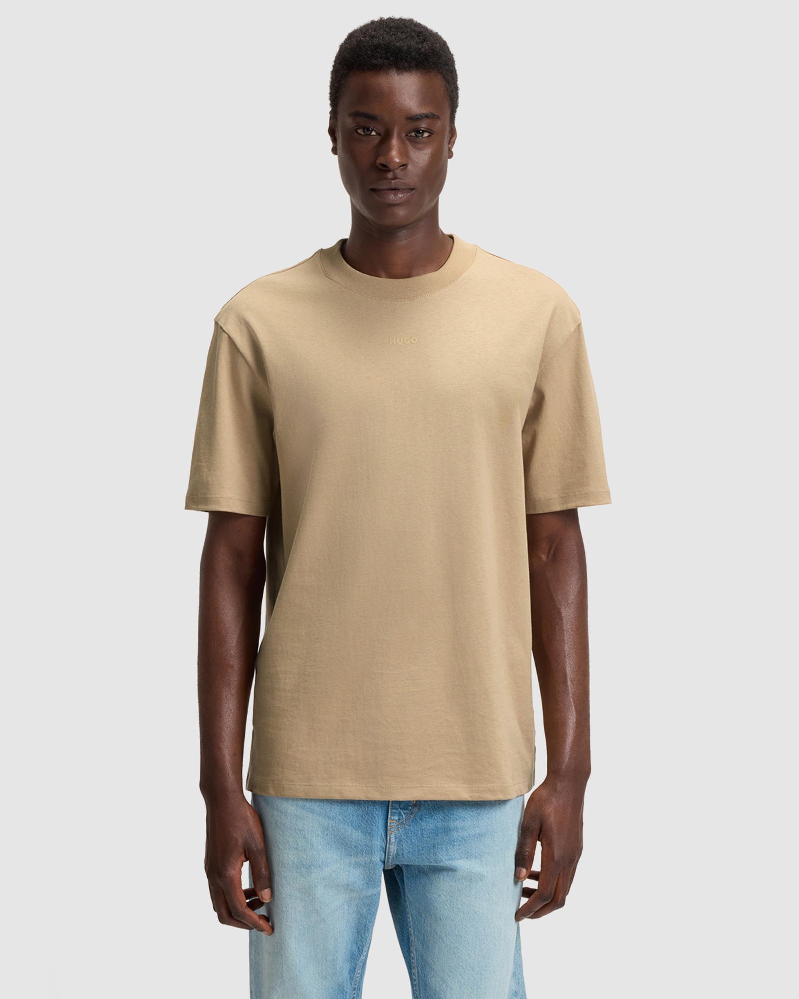 Relaxed-Fit T-Shirt With Central Logo Detail