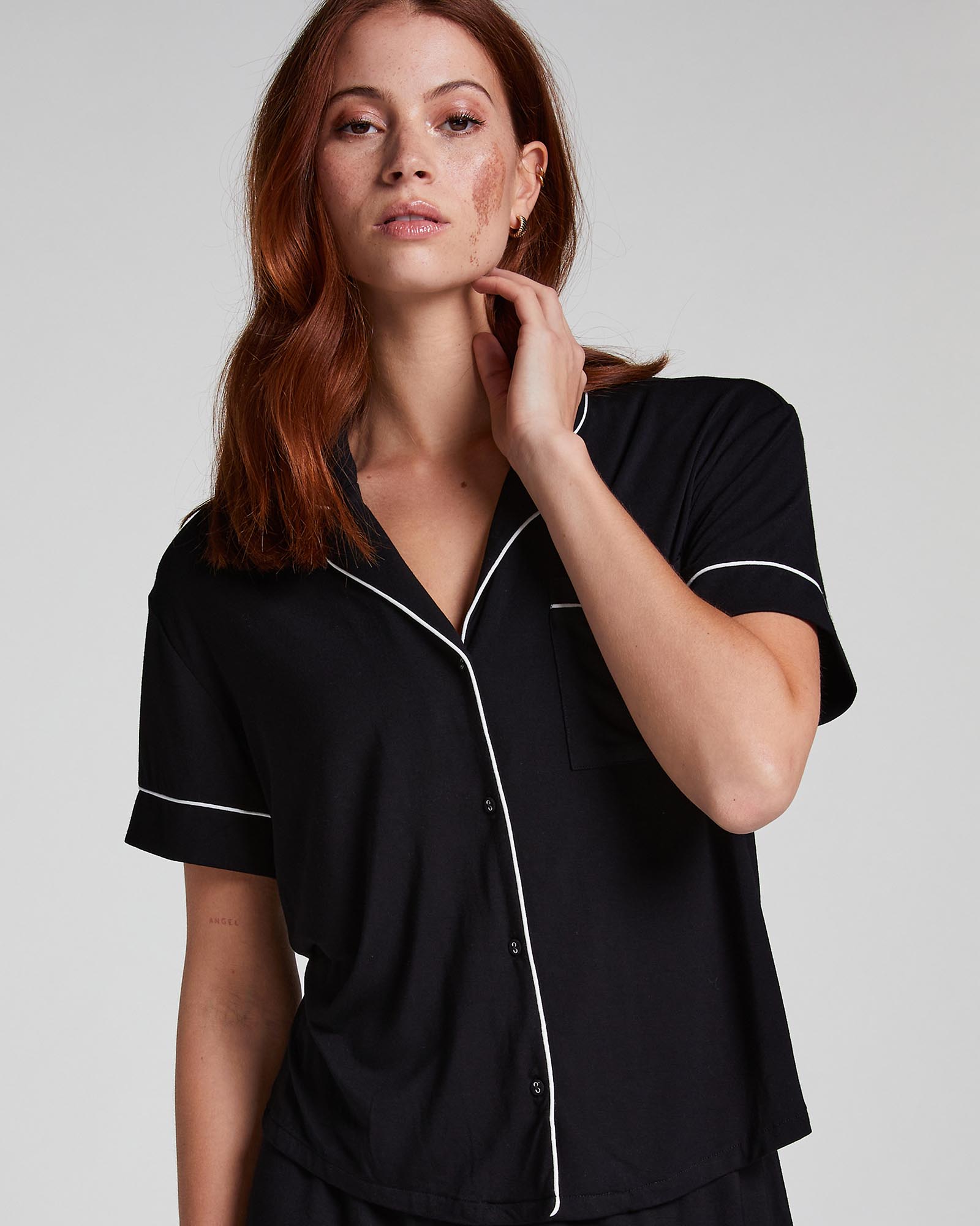 Jacket SS Jersey Essential Sleep Shirt