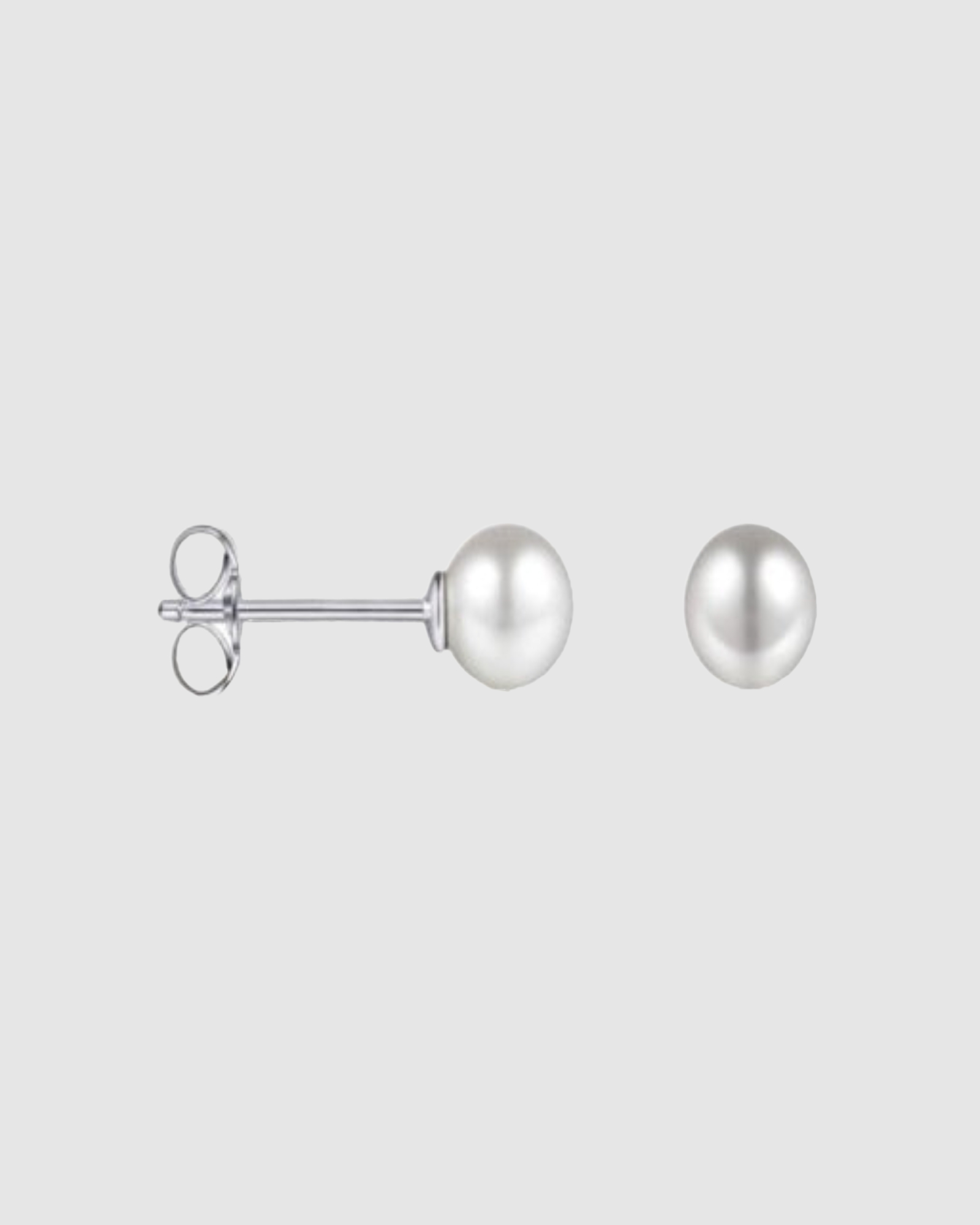 Tiny Pearl Stud Earrings