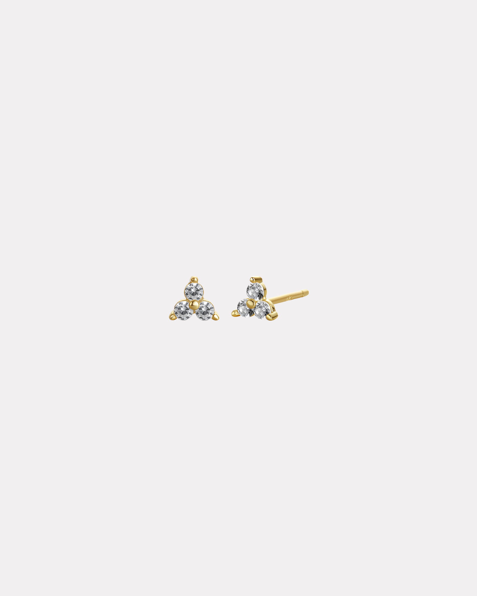 Mini Trio Clusters Gold