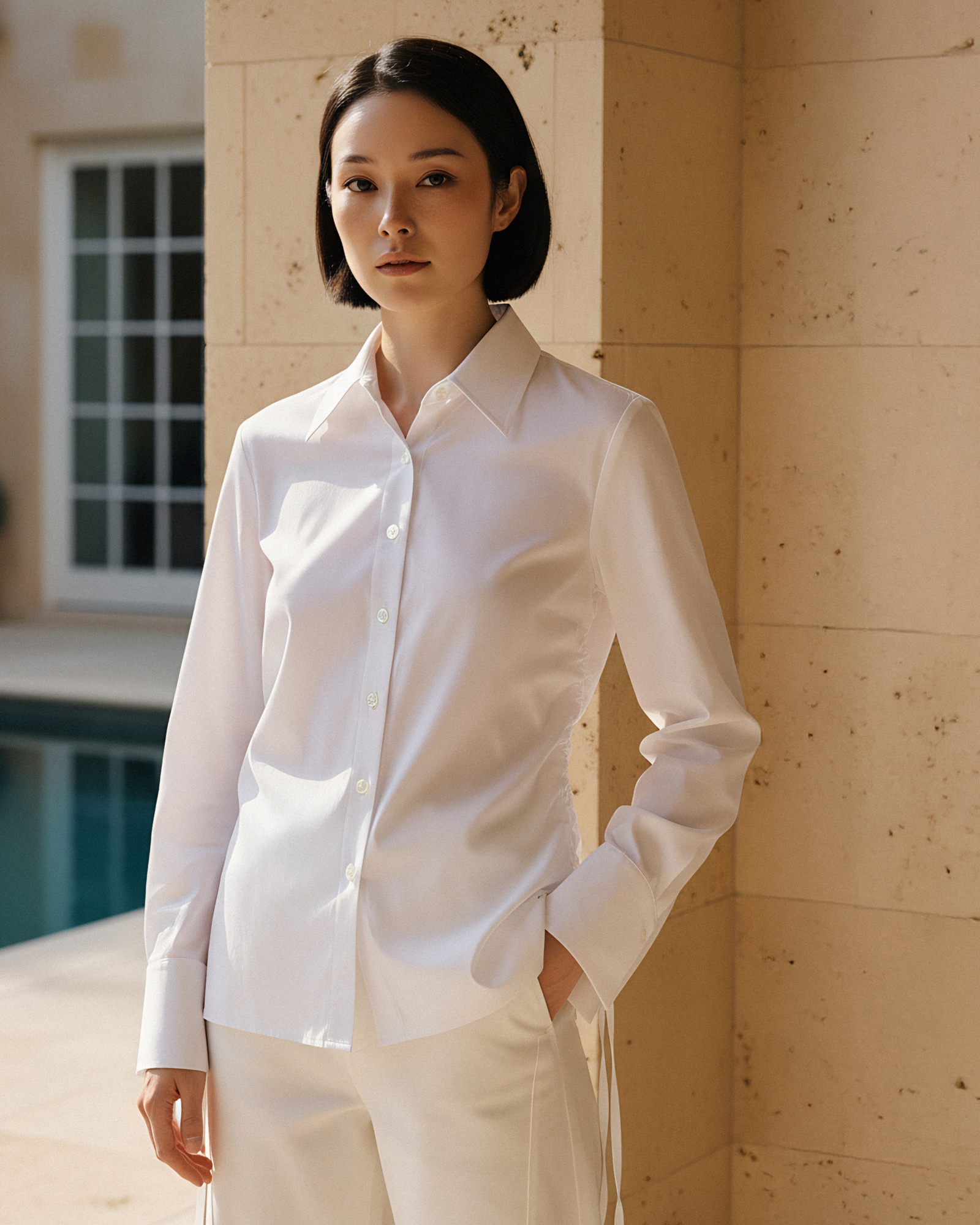 Corinne Drawstring Shirt