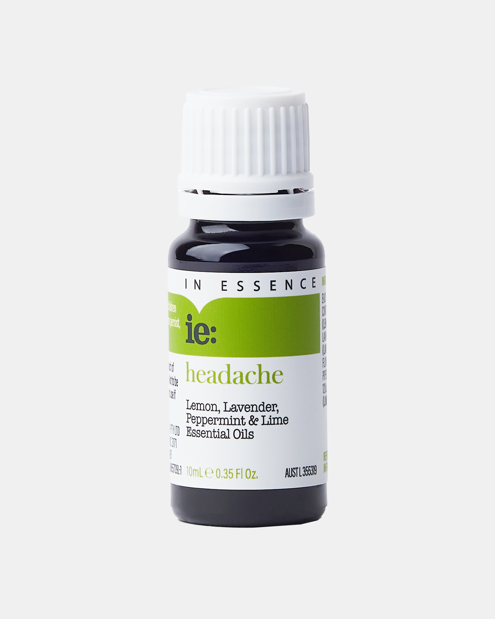 In Essence ie: Headache Essential Oil Blend 10mL
