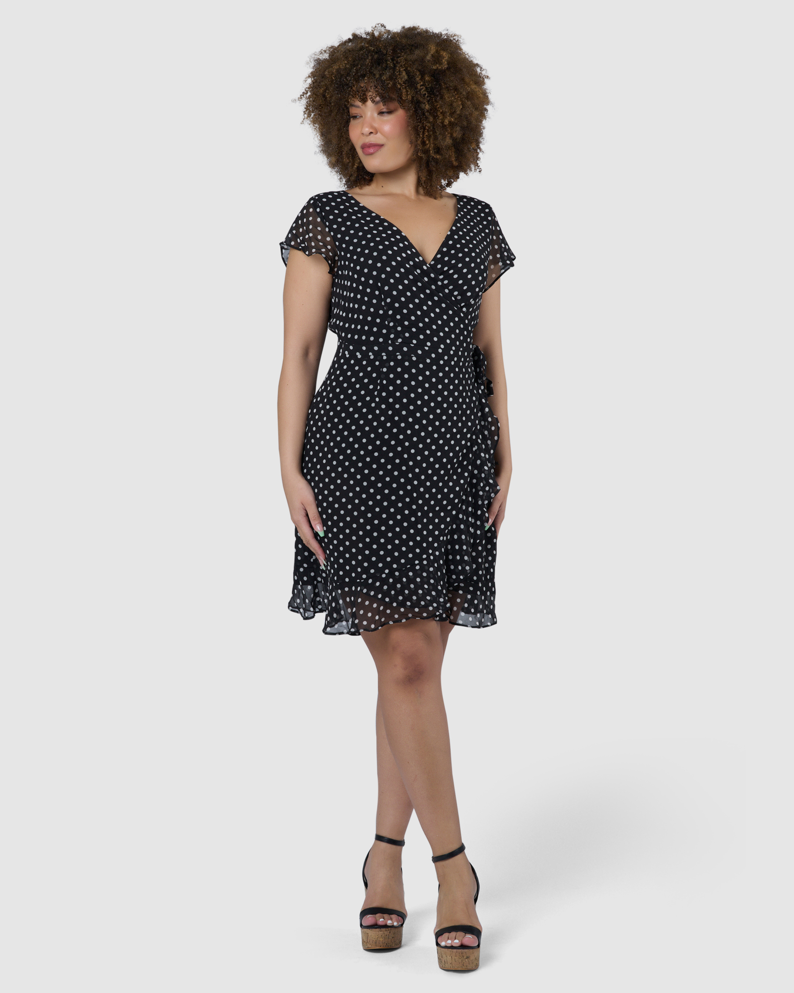 Kira Frill Mini Dress