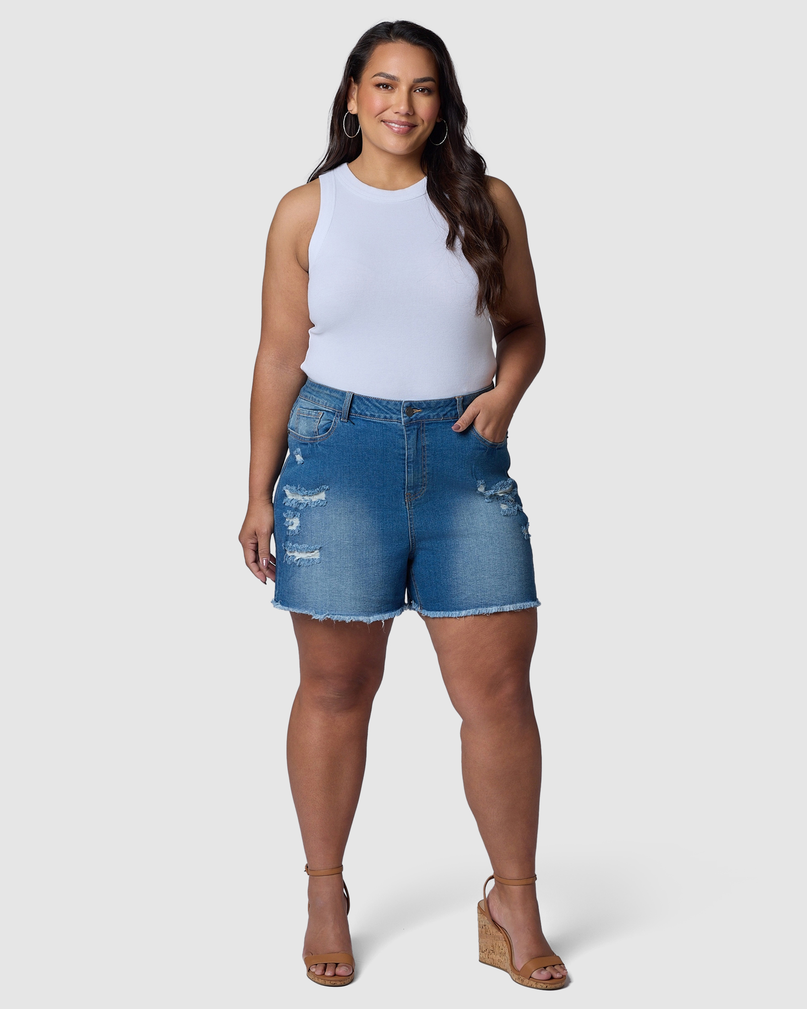 Rowena Denim Short