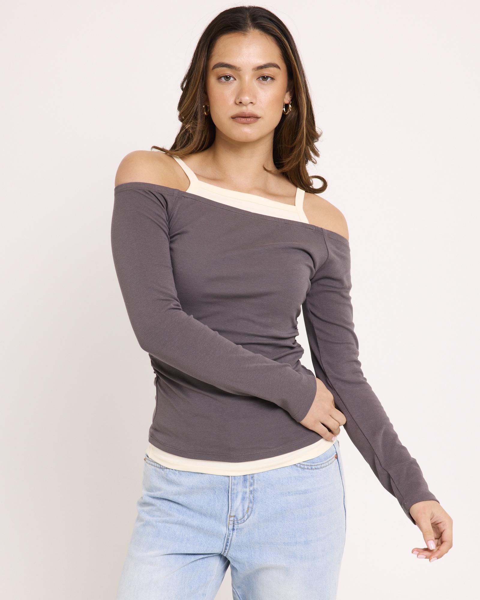 Eva Layered Long Sleeve Top