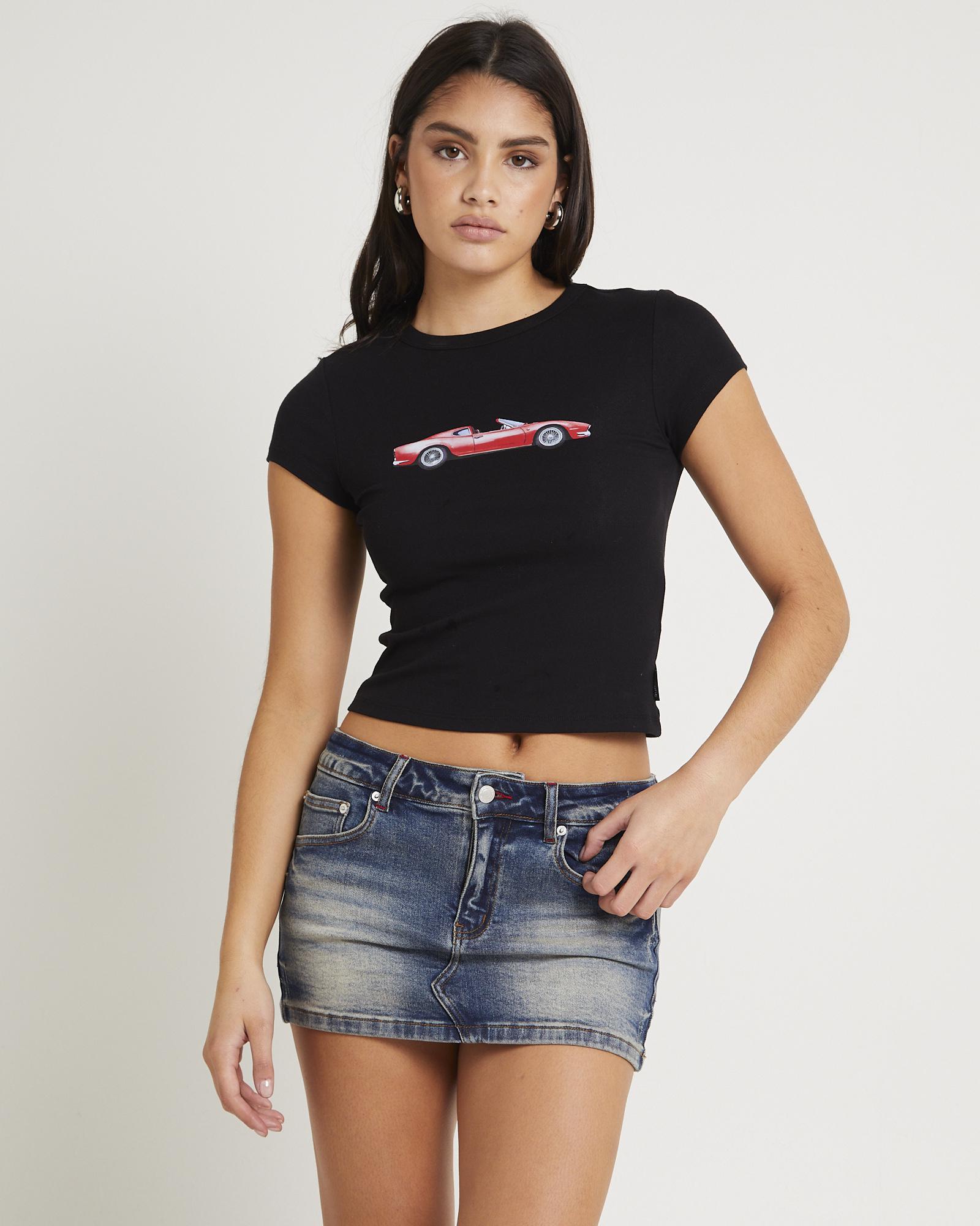 Turbine Graphic Baby Tee