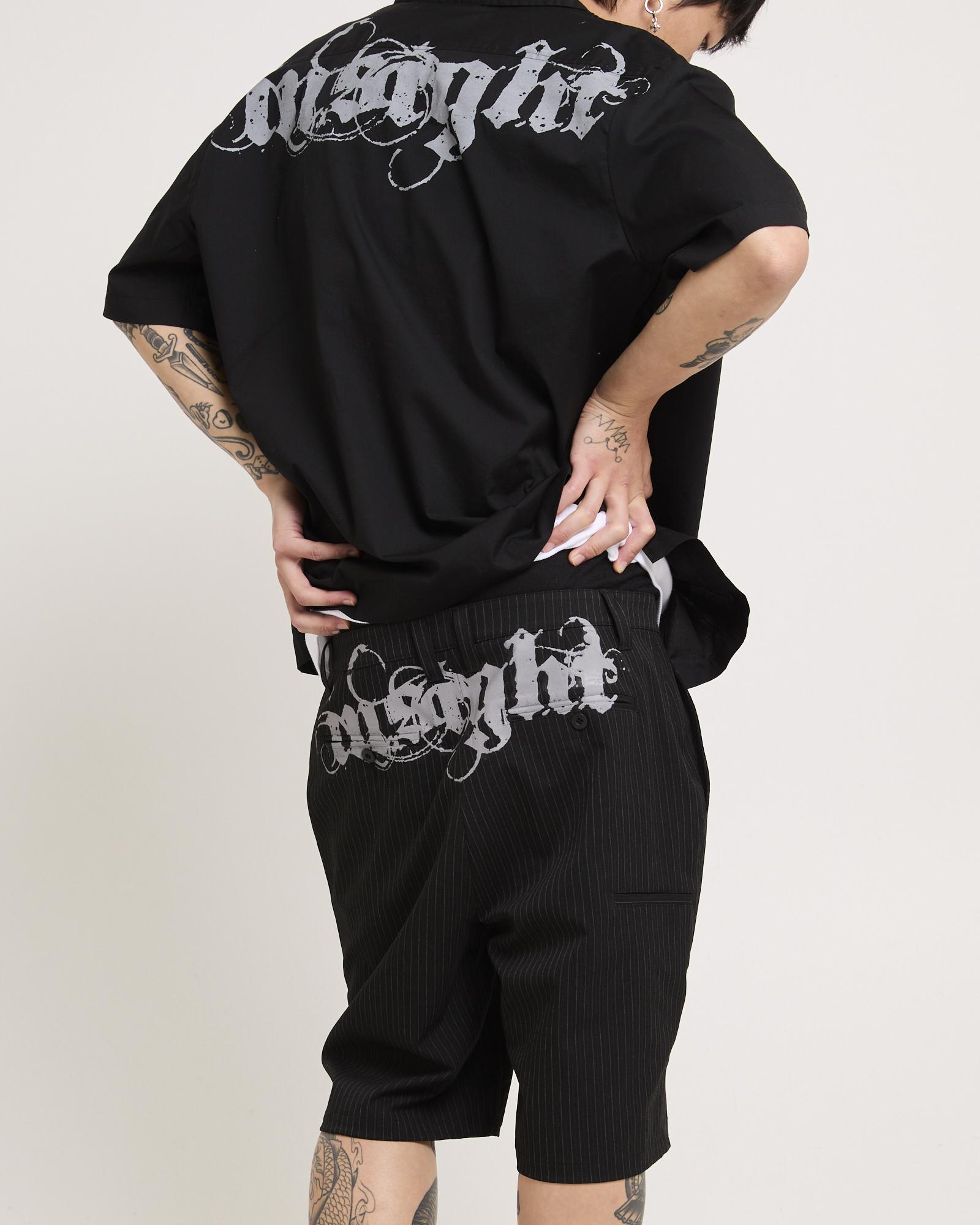 Essence Pinstripe Shorts
