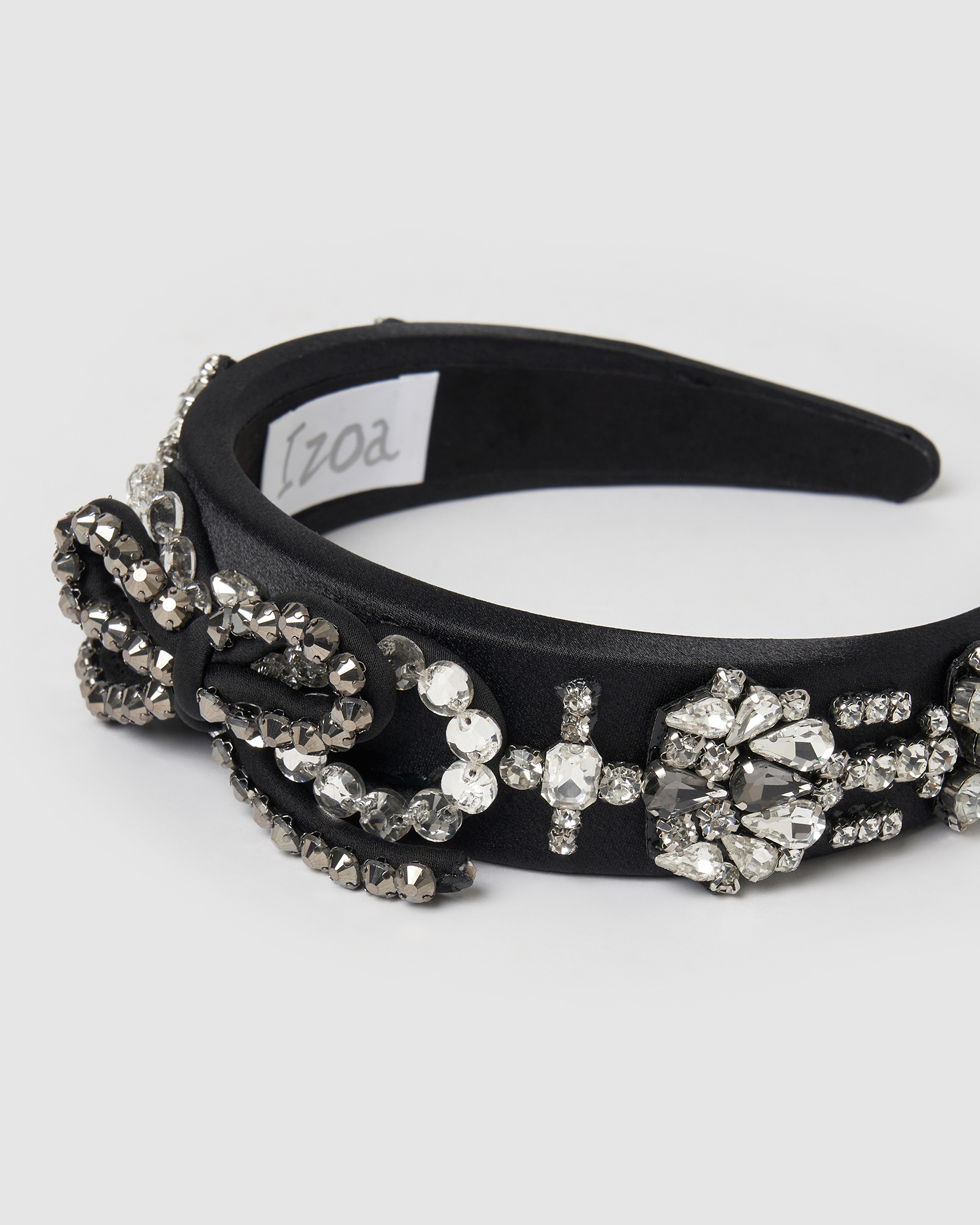 Emma Headband Black/Silver