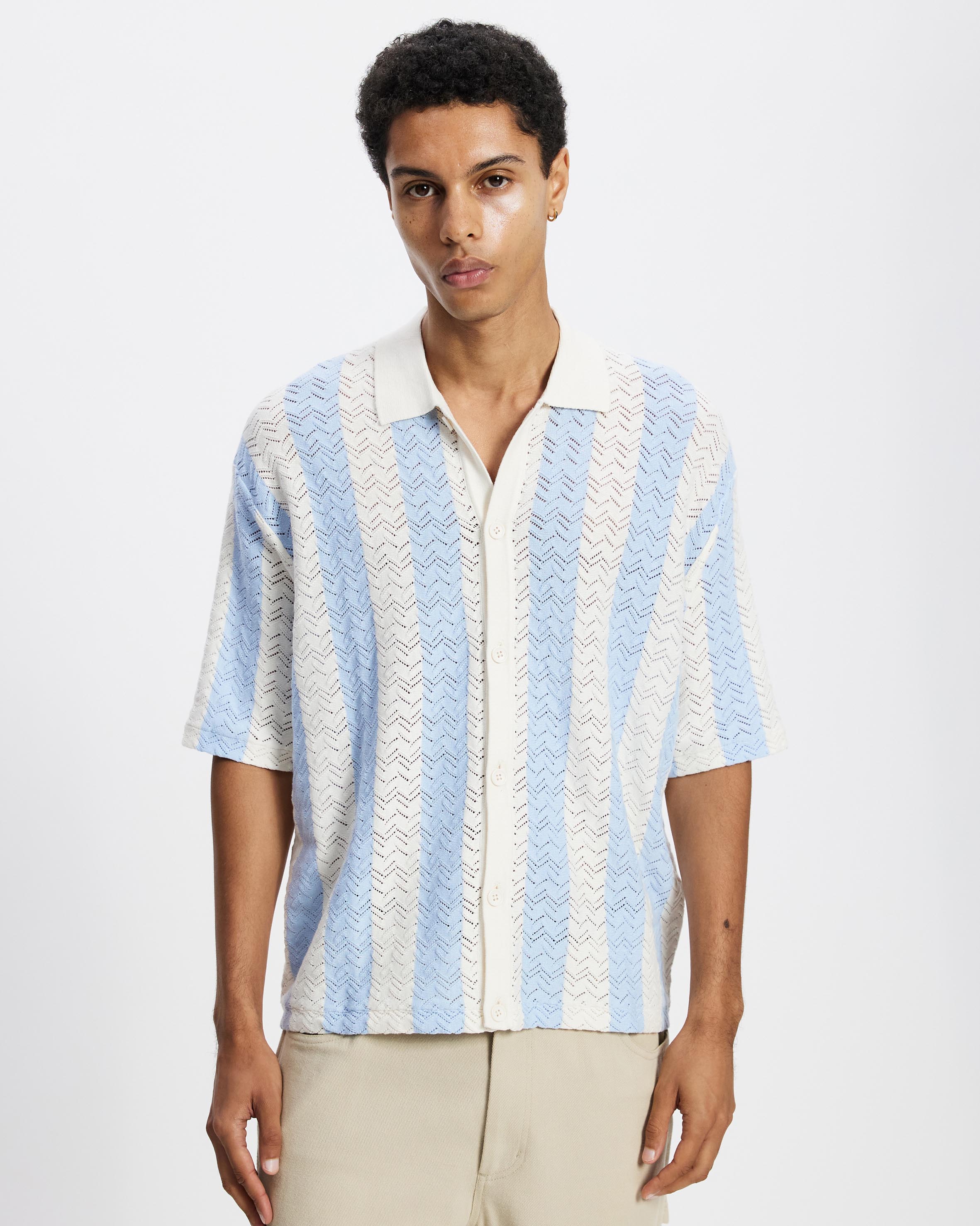 Tyler Short Sleeve Knit Polo