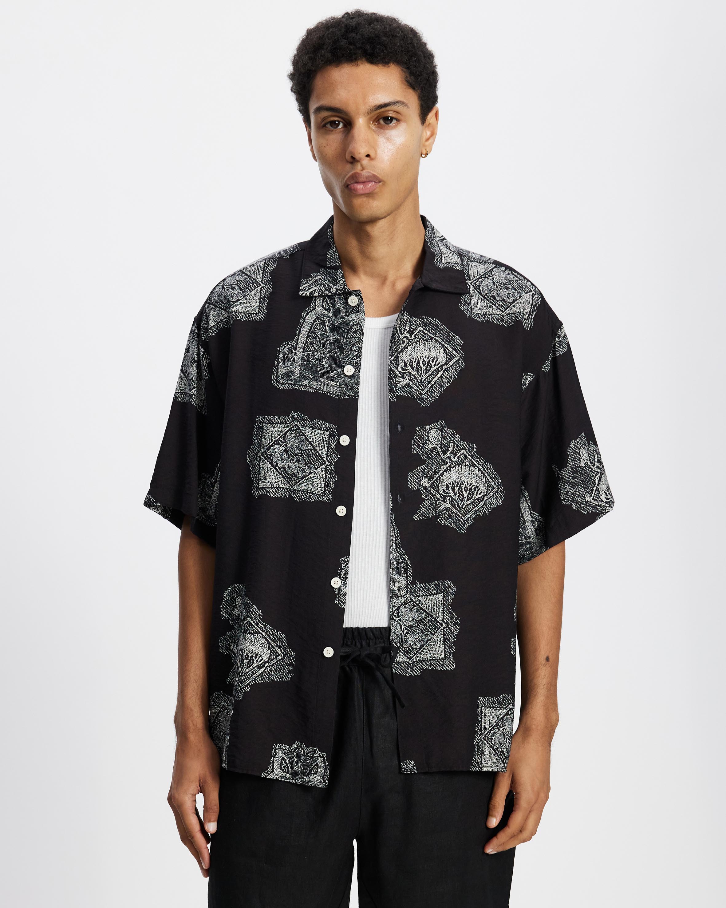 Gramercy All Over Print Resort Shirt