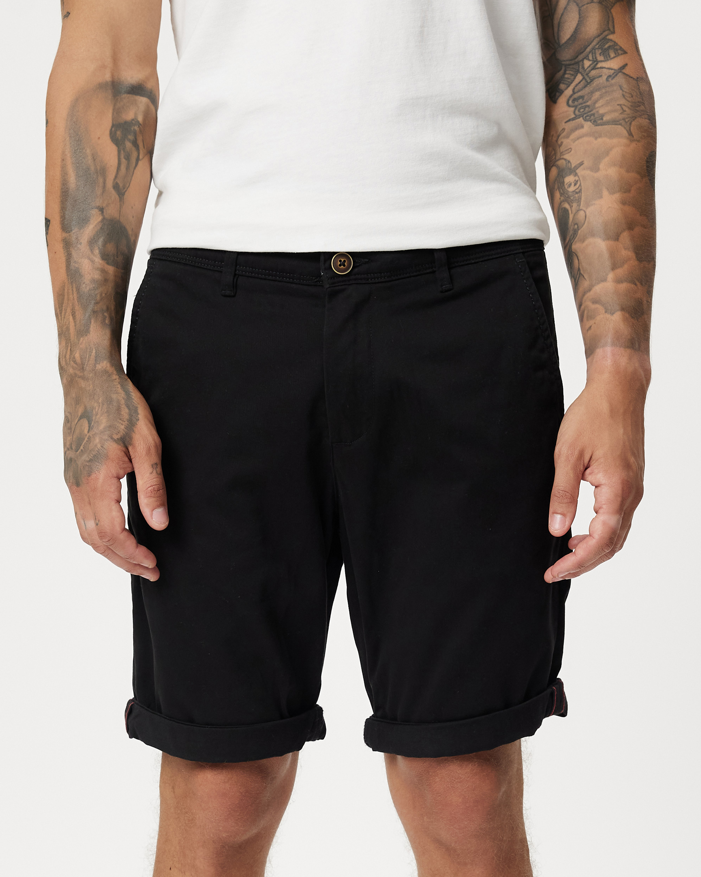 Bowie Solid Chino Shorts