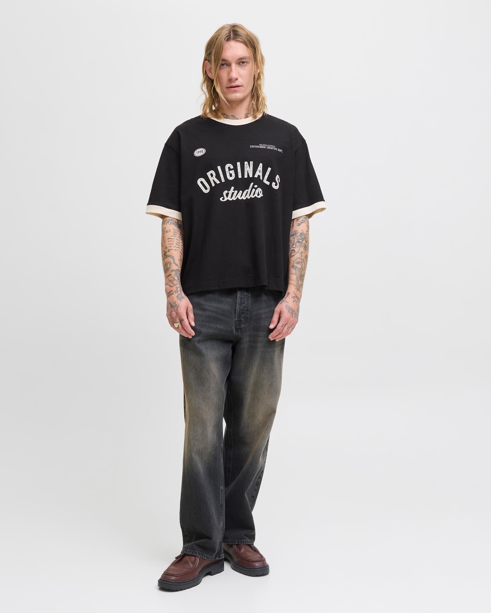 Cambridge Ringer Front T-Shirt