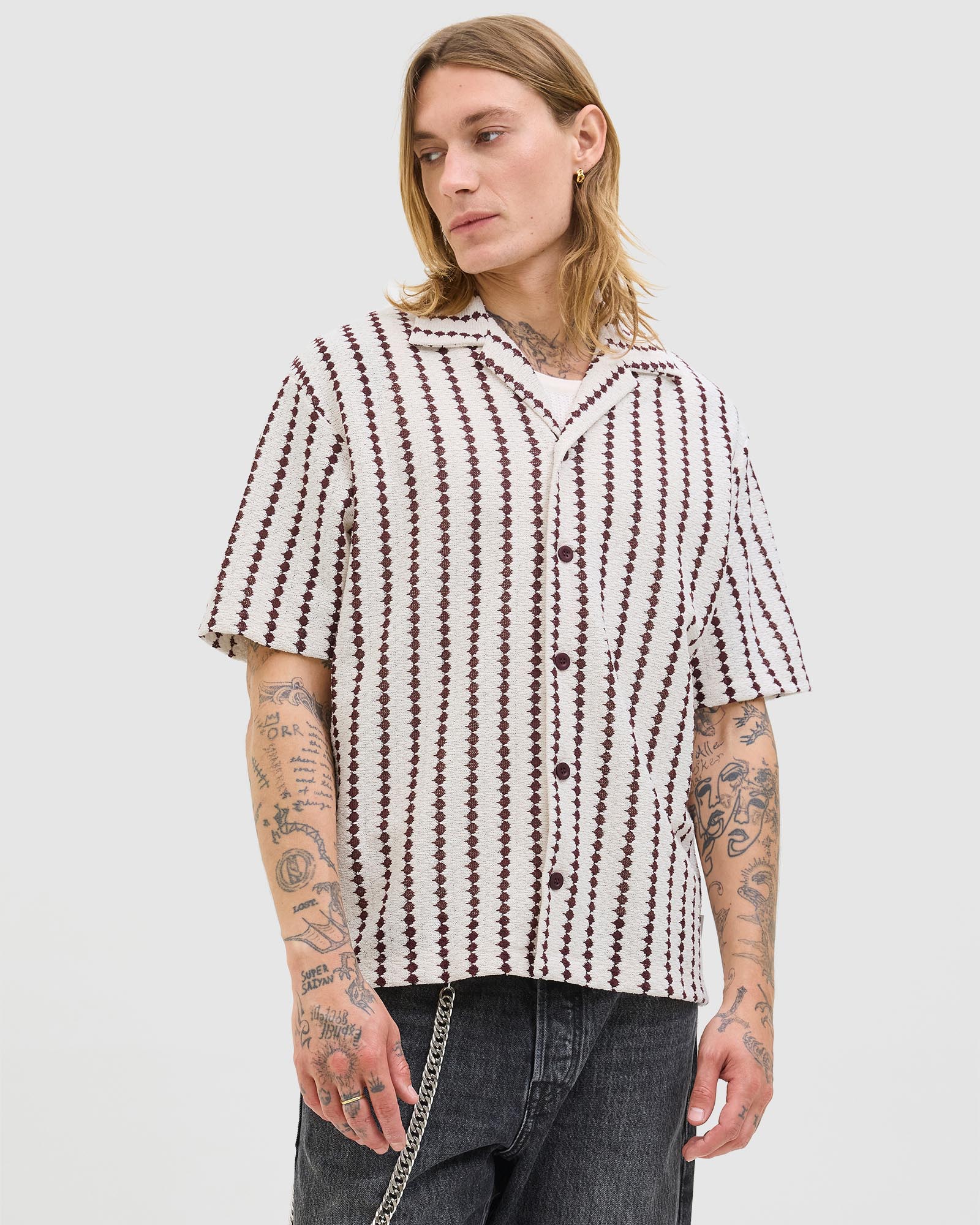Gramercy Jersey Short Sleeve Resort Shirt
