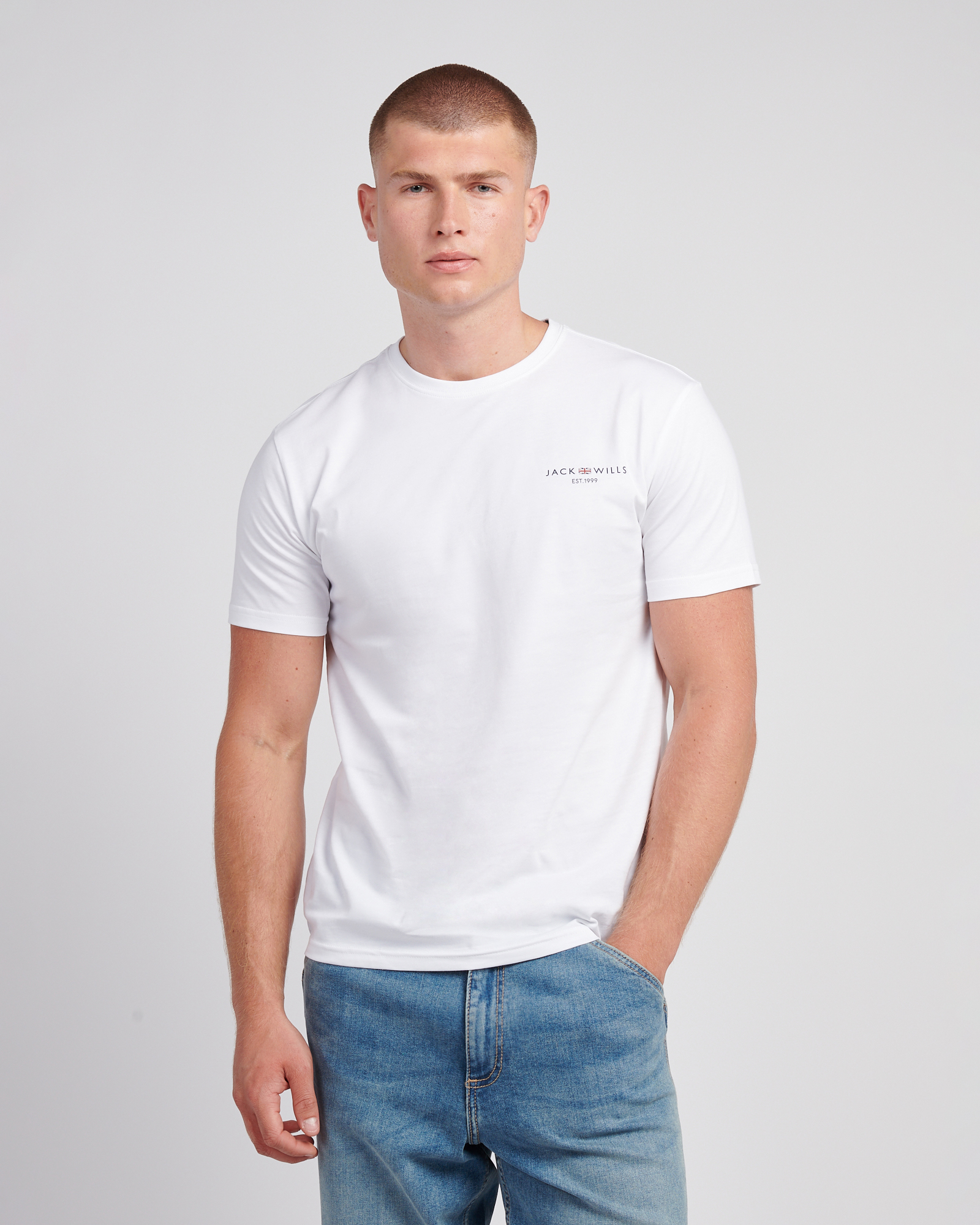 Chest Union Flag T-Shirt